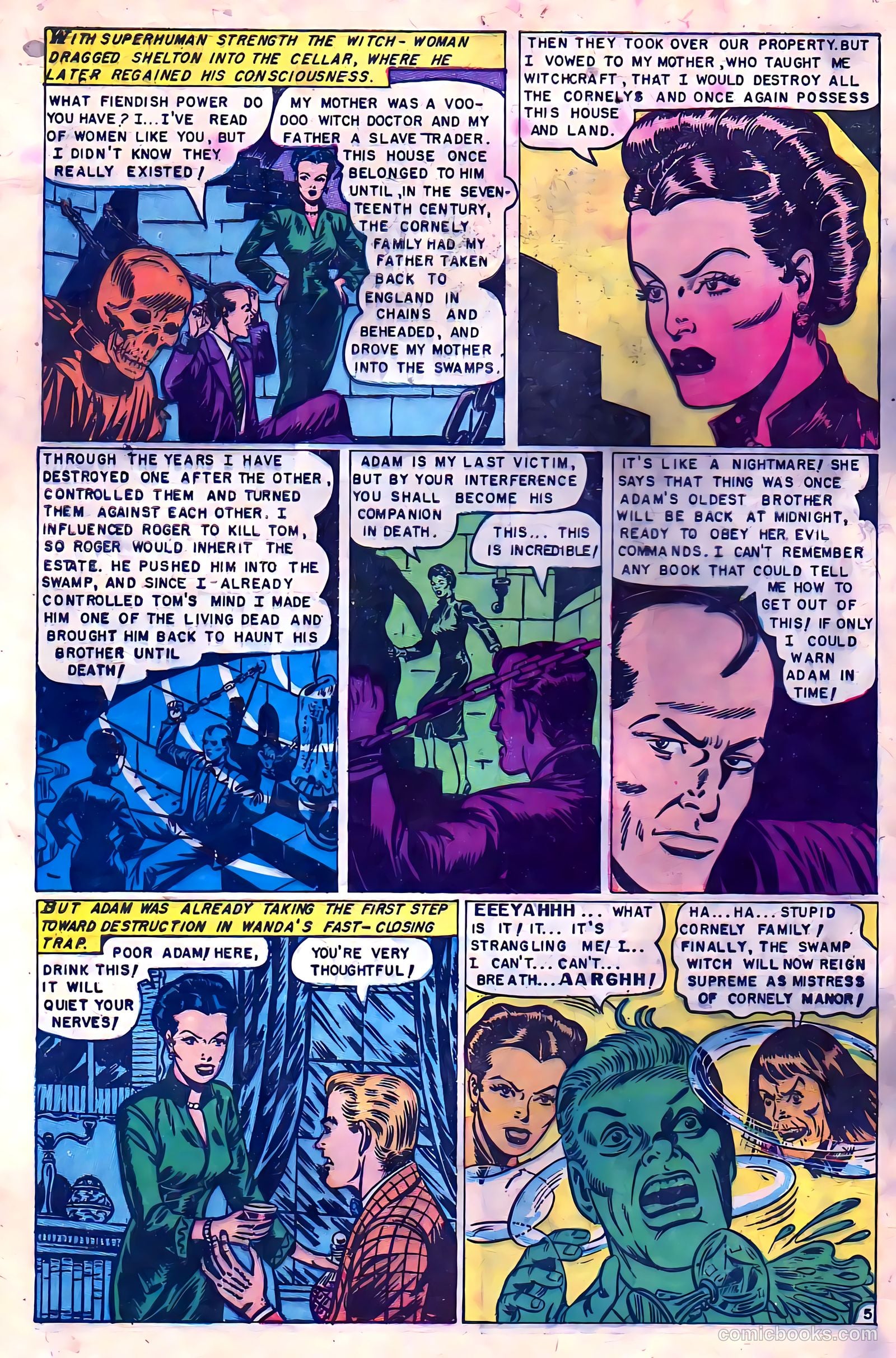 Web of Mystery #16 — page 32 of 36