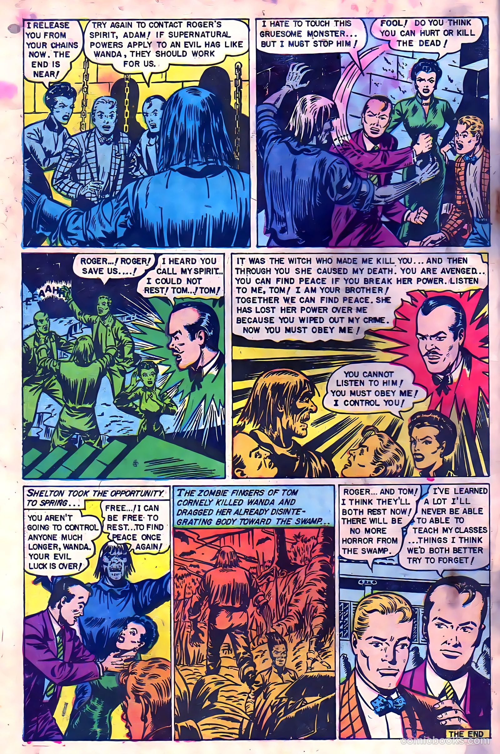 Web of Mystery #16 — page 34 of 36