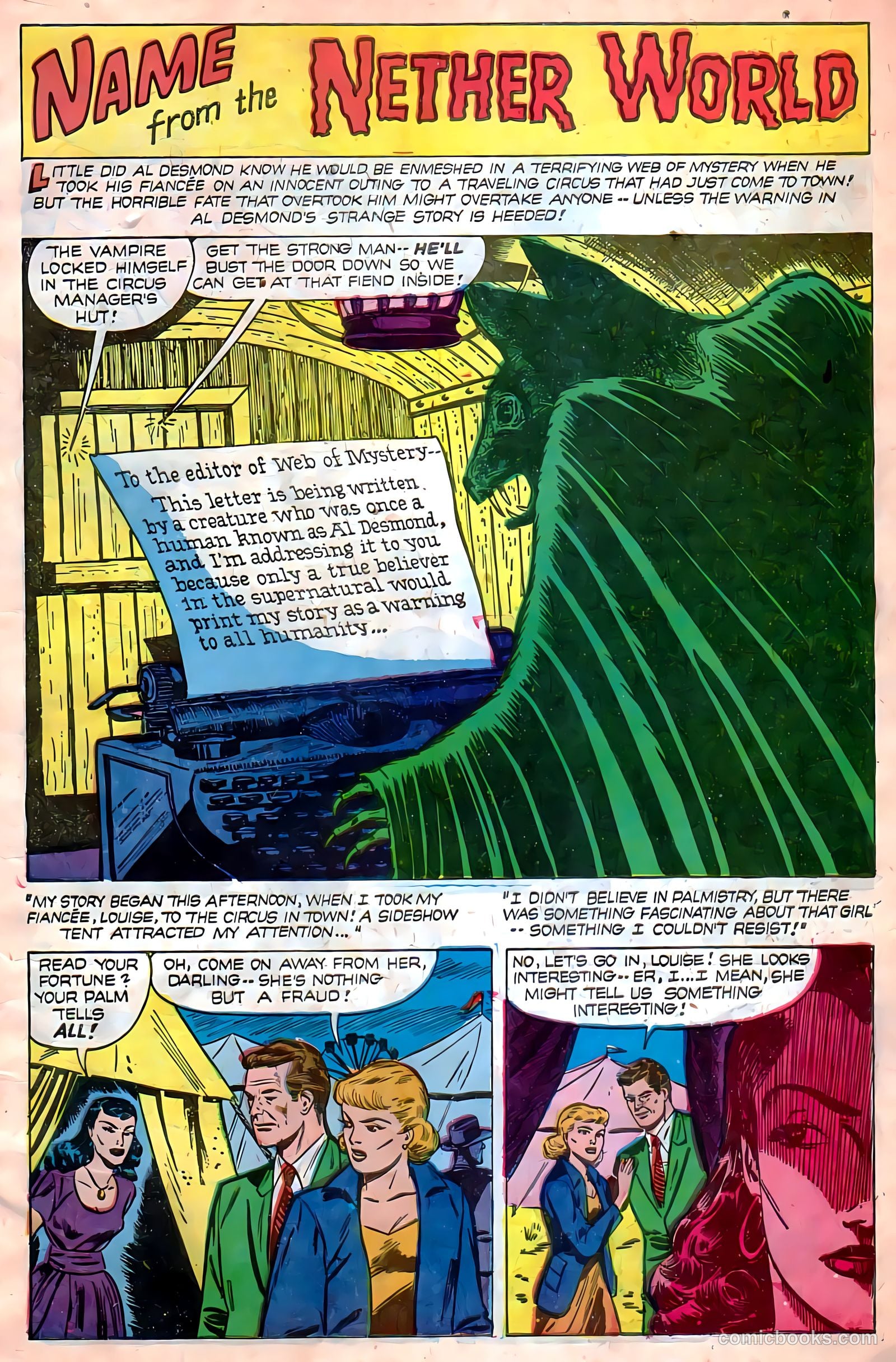 Web of Mystery #17 — page 3 of 36