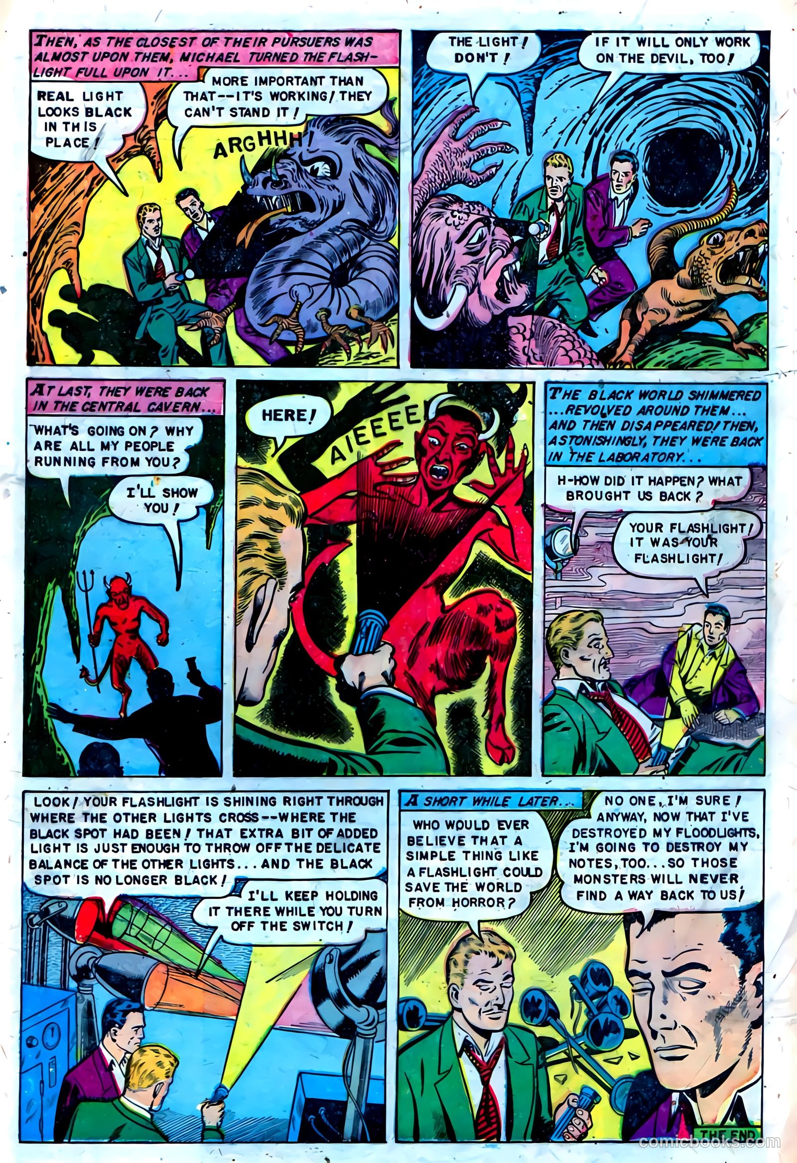 Web of Mystery #18 — page 17 of 36