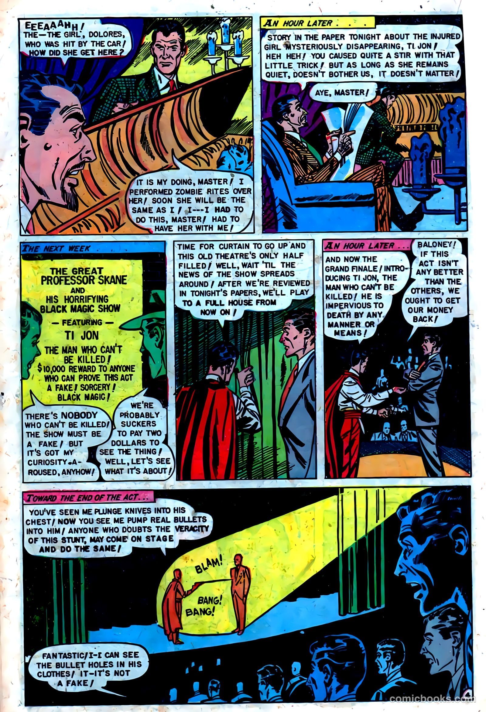 Web of Mystery #18 — page 22 of 36