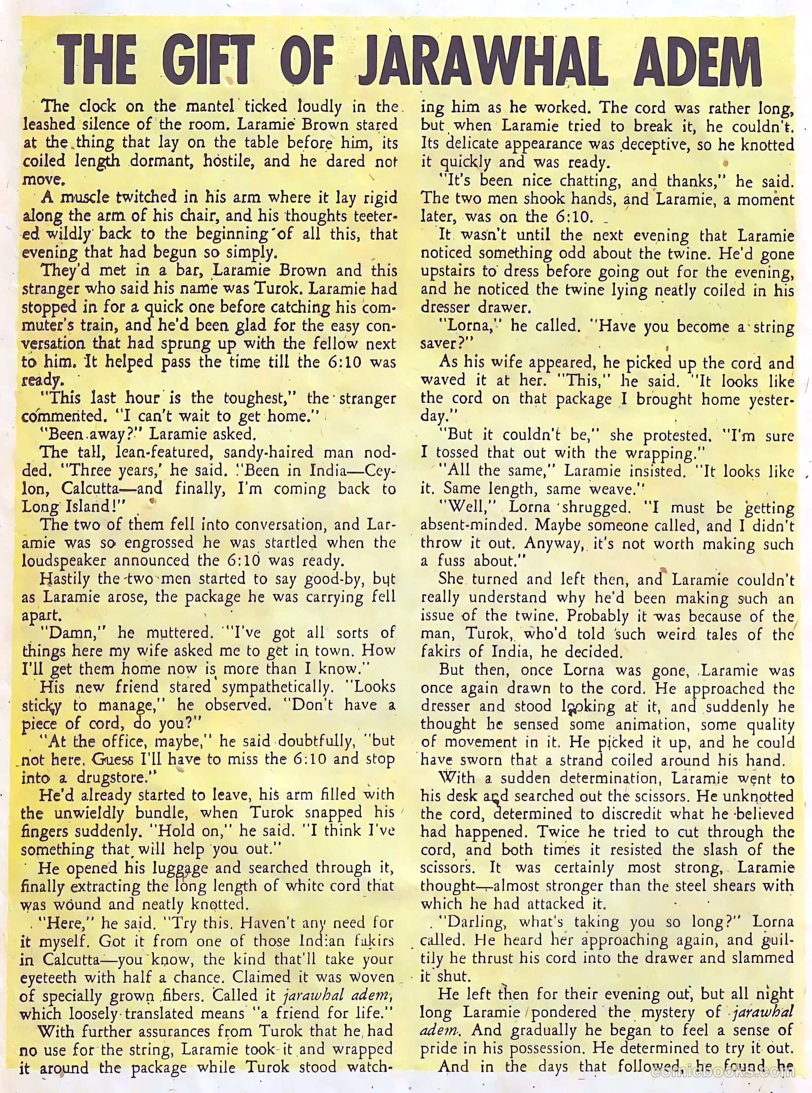 Web of Mystery #19 — page 26 of 36
