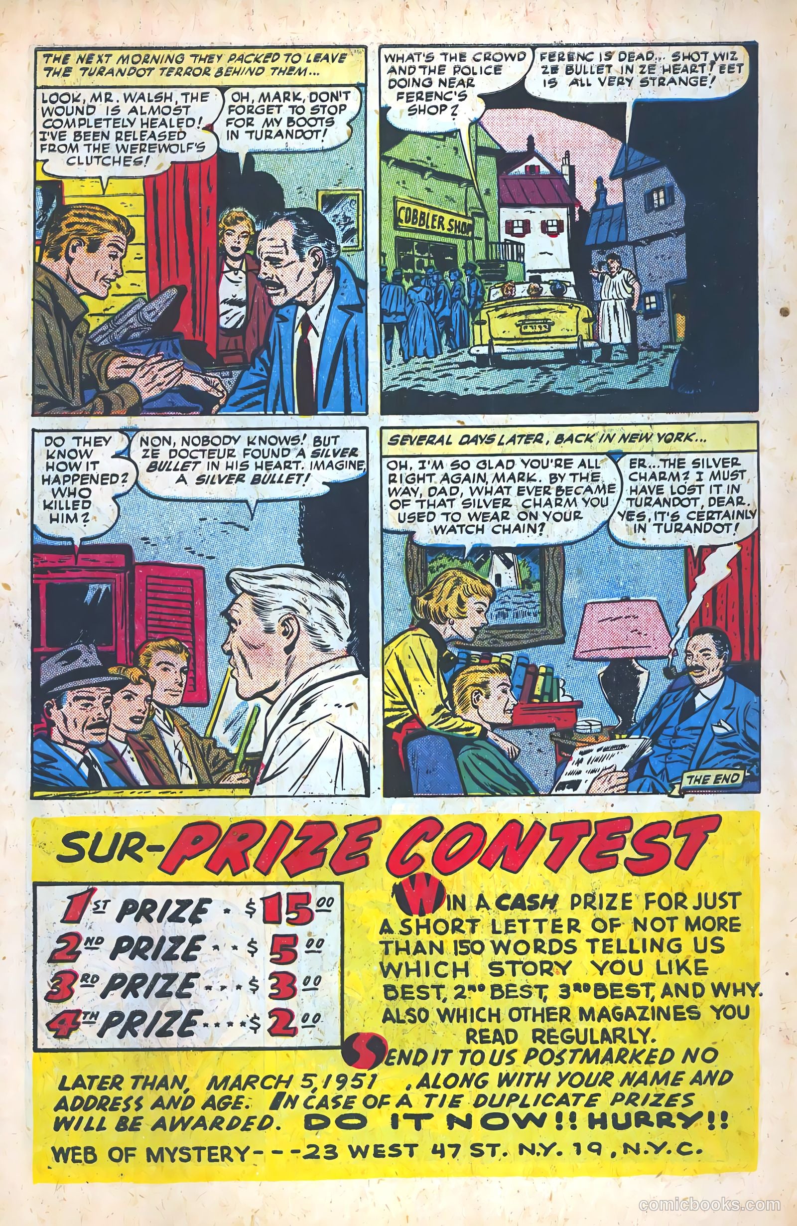 Web of Mystery #2 — page 34 of 36