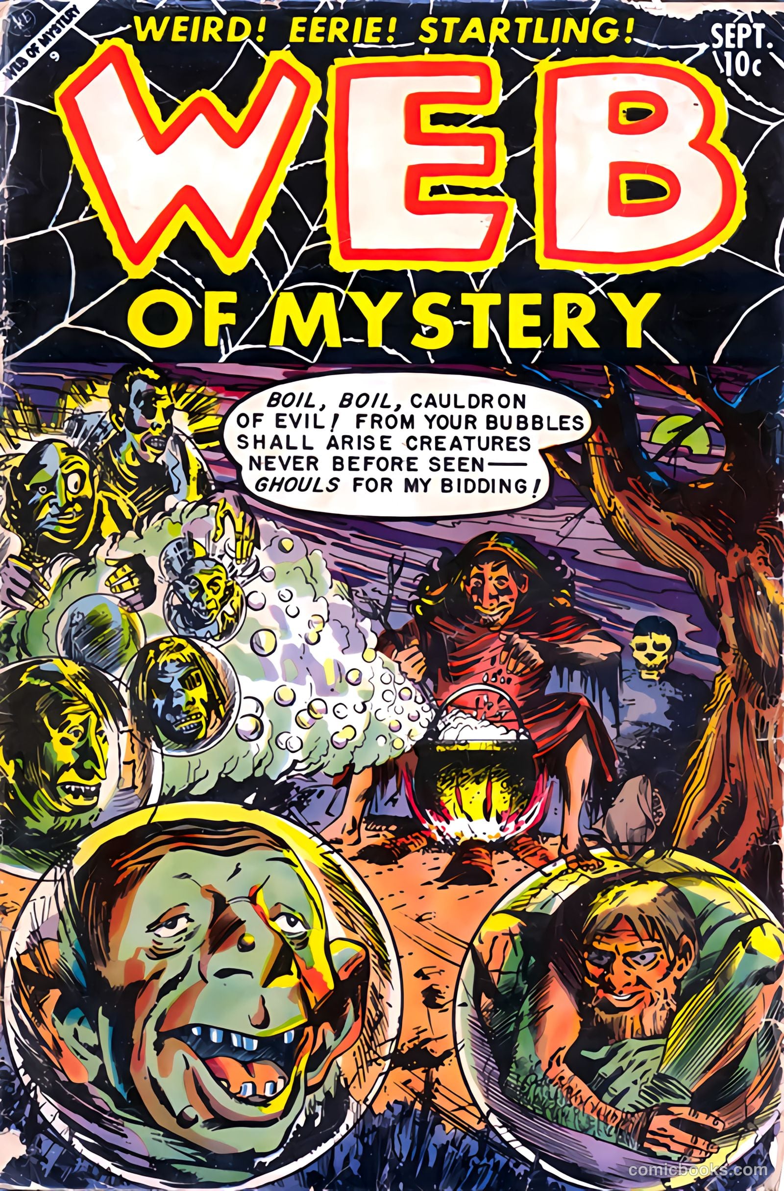 Web of Mystery #20 — page 1 of 36