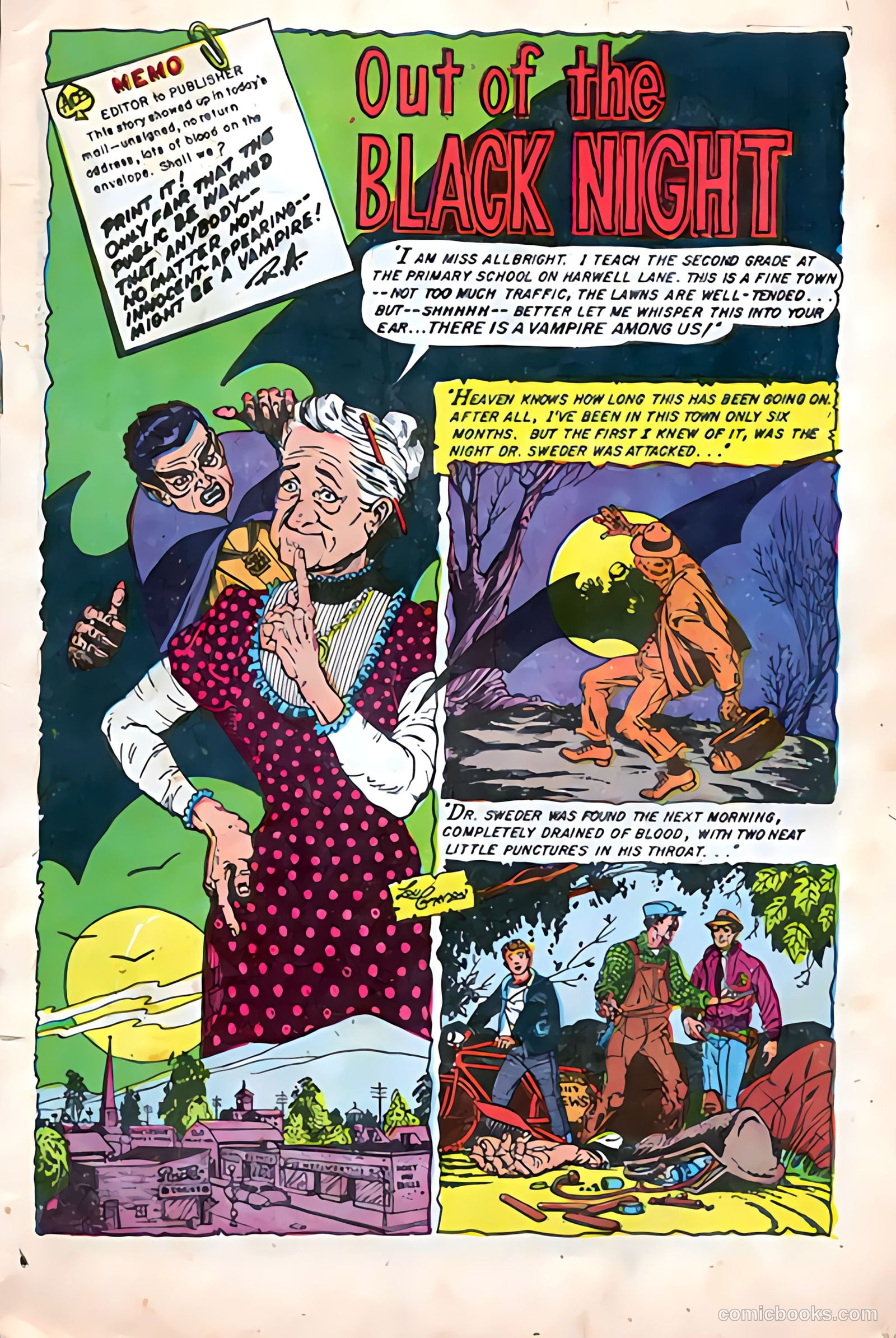 Web of Mystery #20 — page 3 of 36