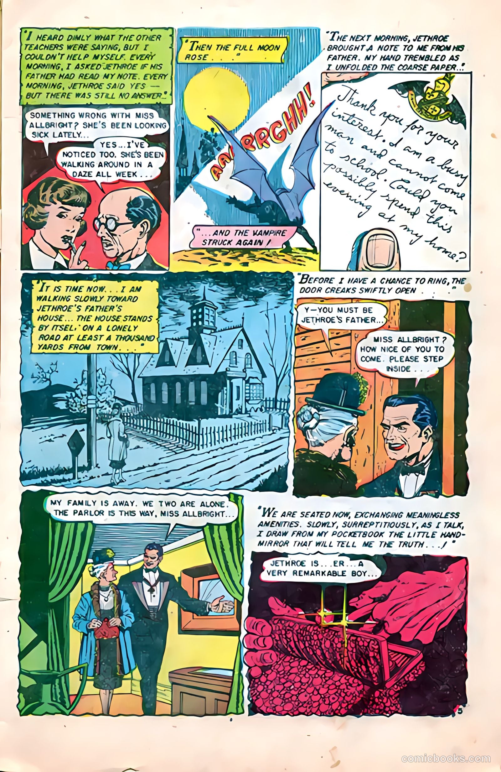 Web of Mystery #20 — page 7 of 36
