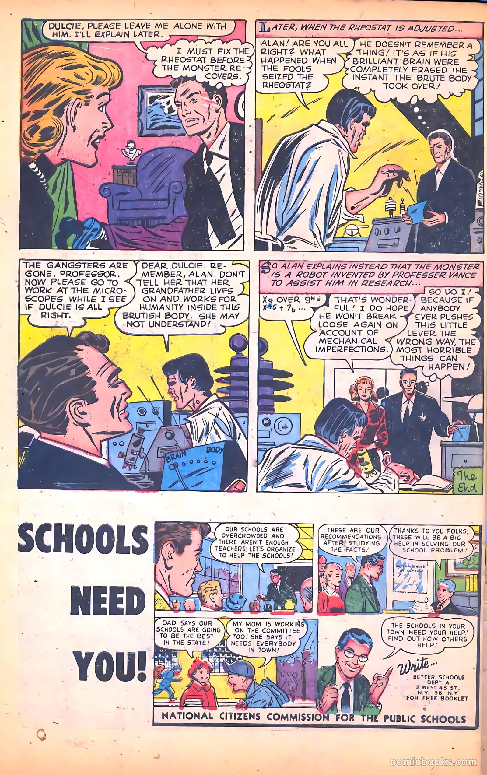 Web of Mystery #21 — page 34 of 36