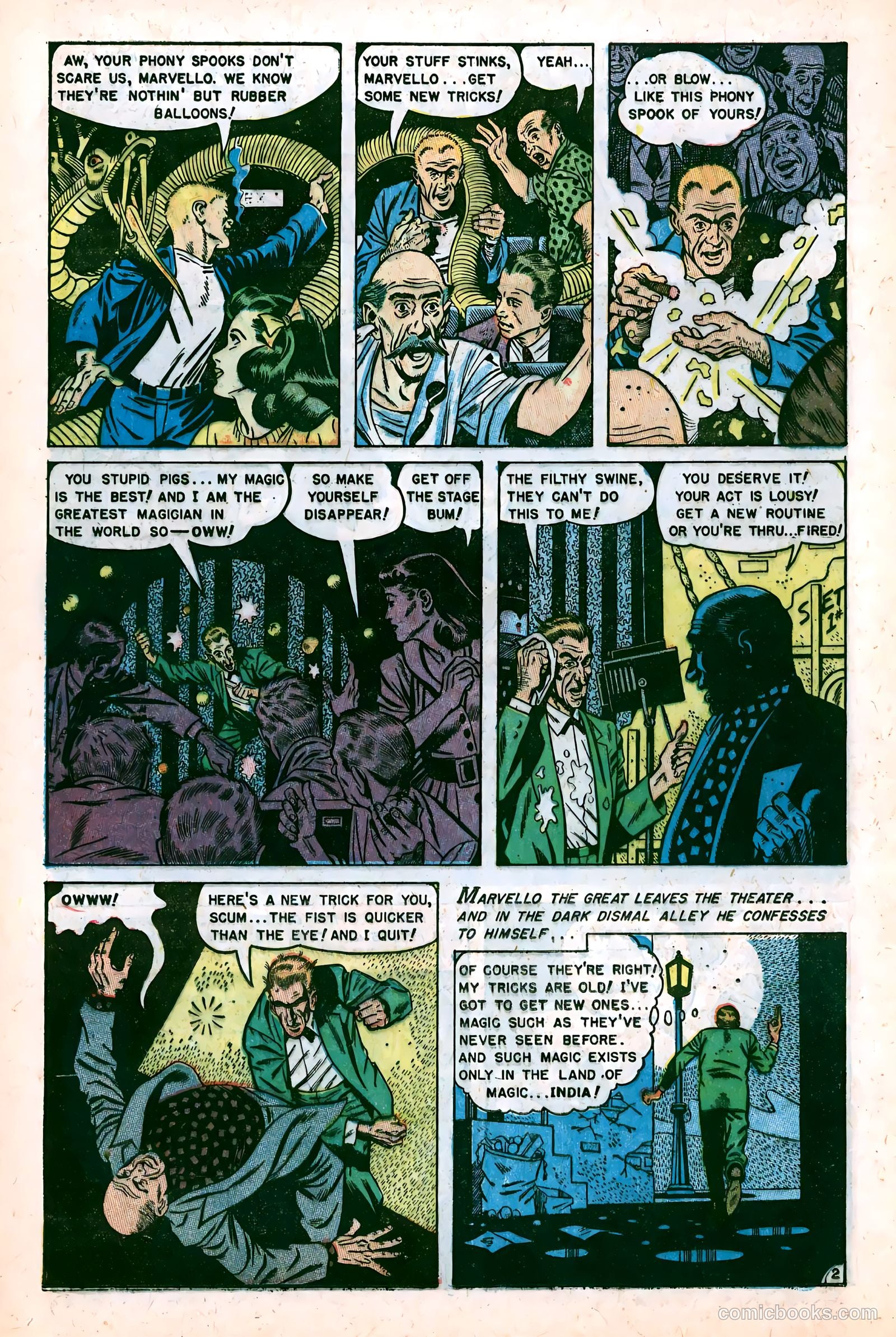 Web of Mystery #22 — page 12 of 36