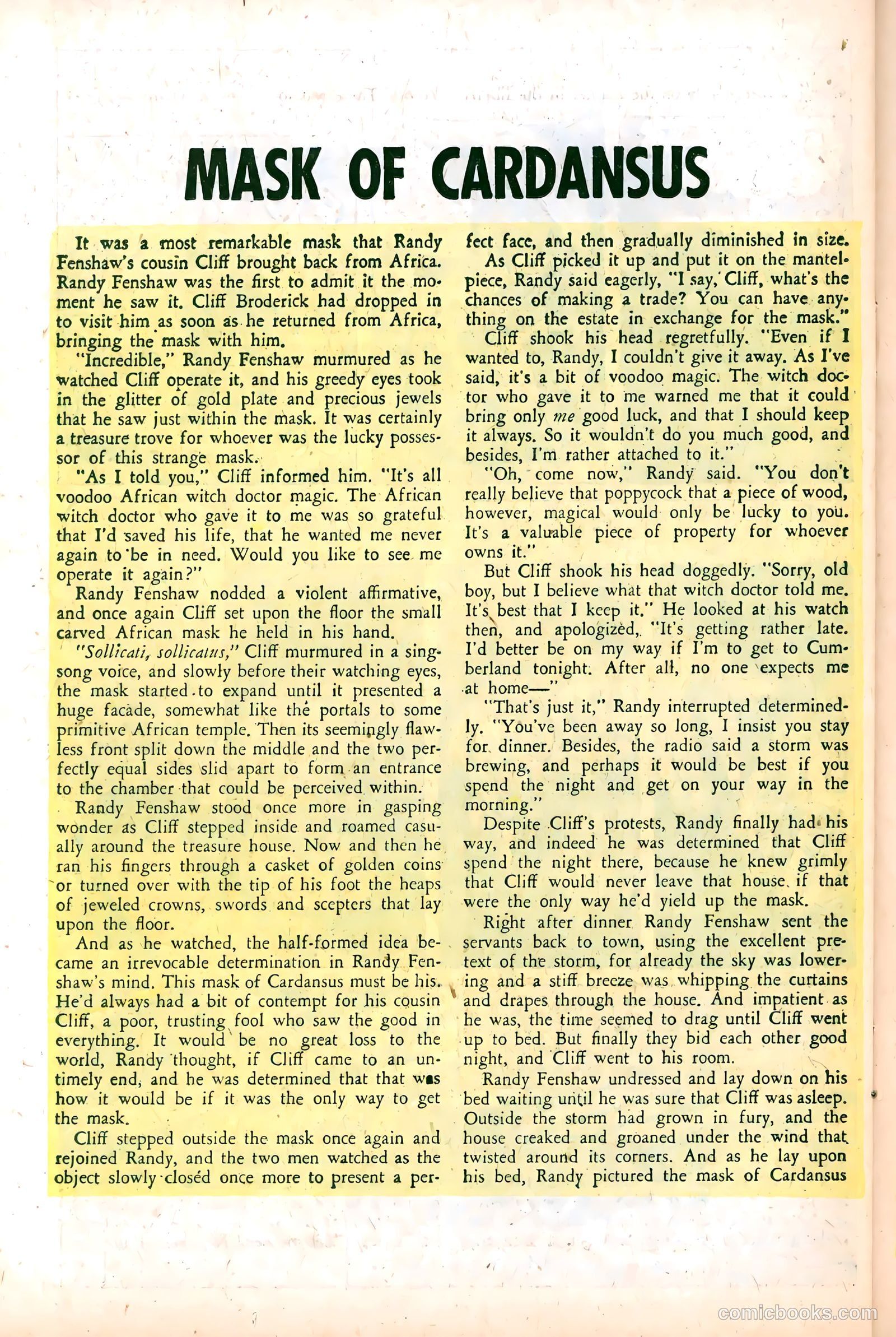 Web of Mystery #22 — page 26 of 36