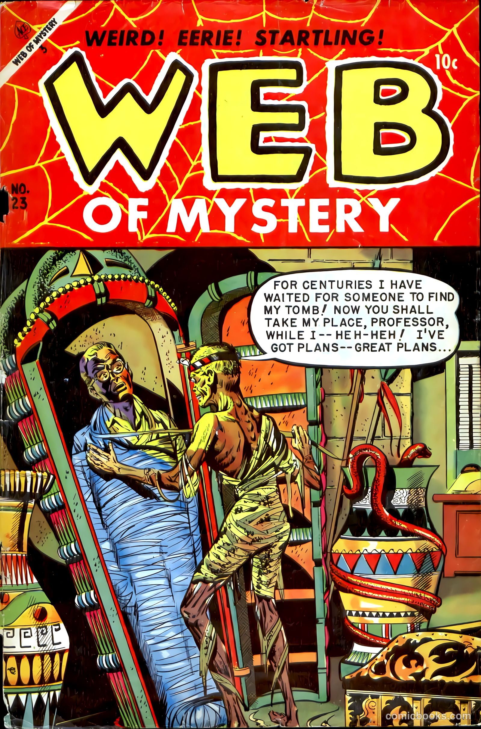 Web of Mystery #23 — page 1 of 36