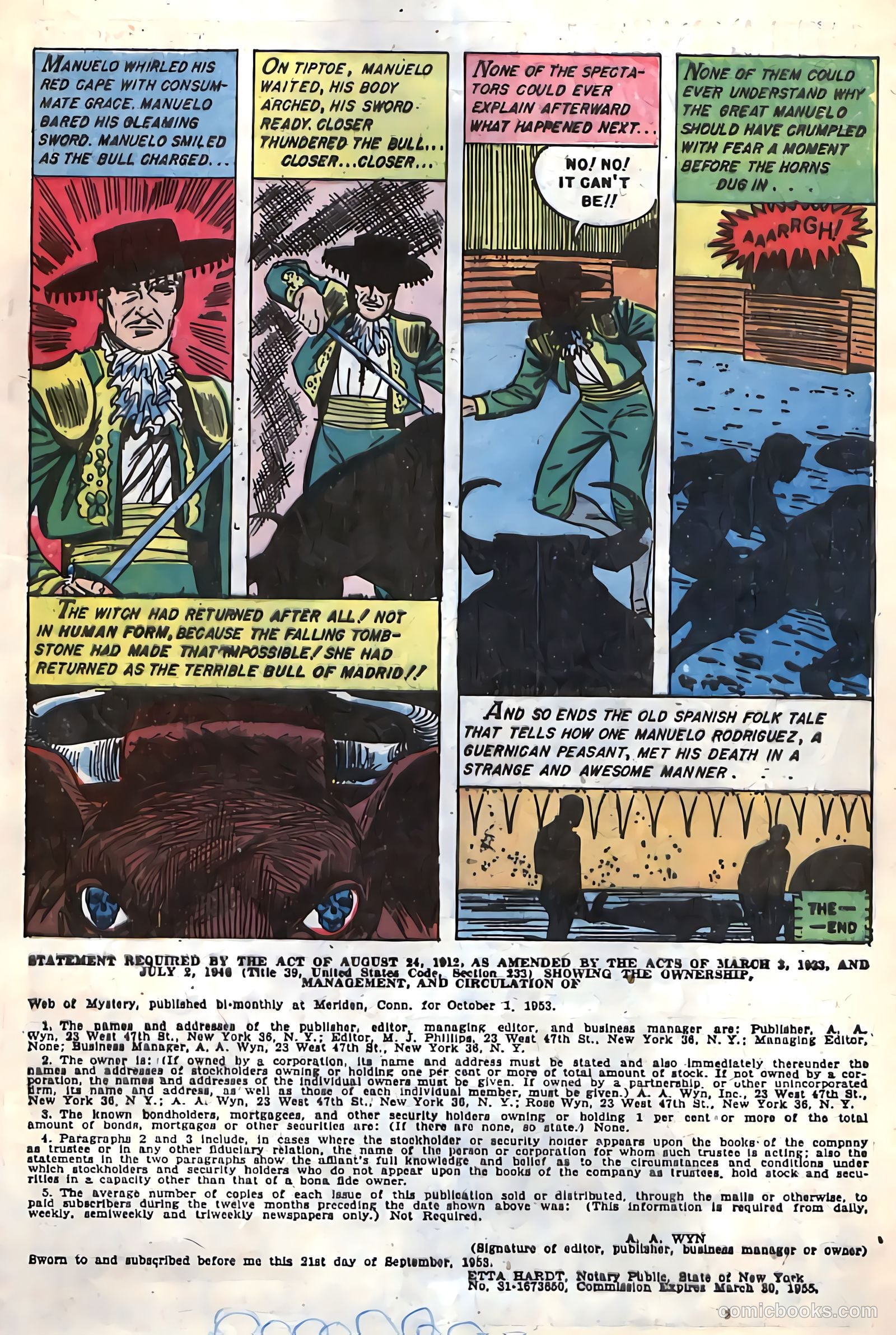 Web of Mystery #23 — page 9 of 36