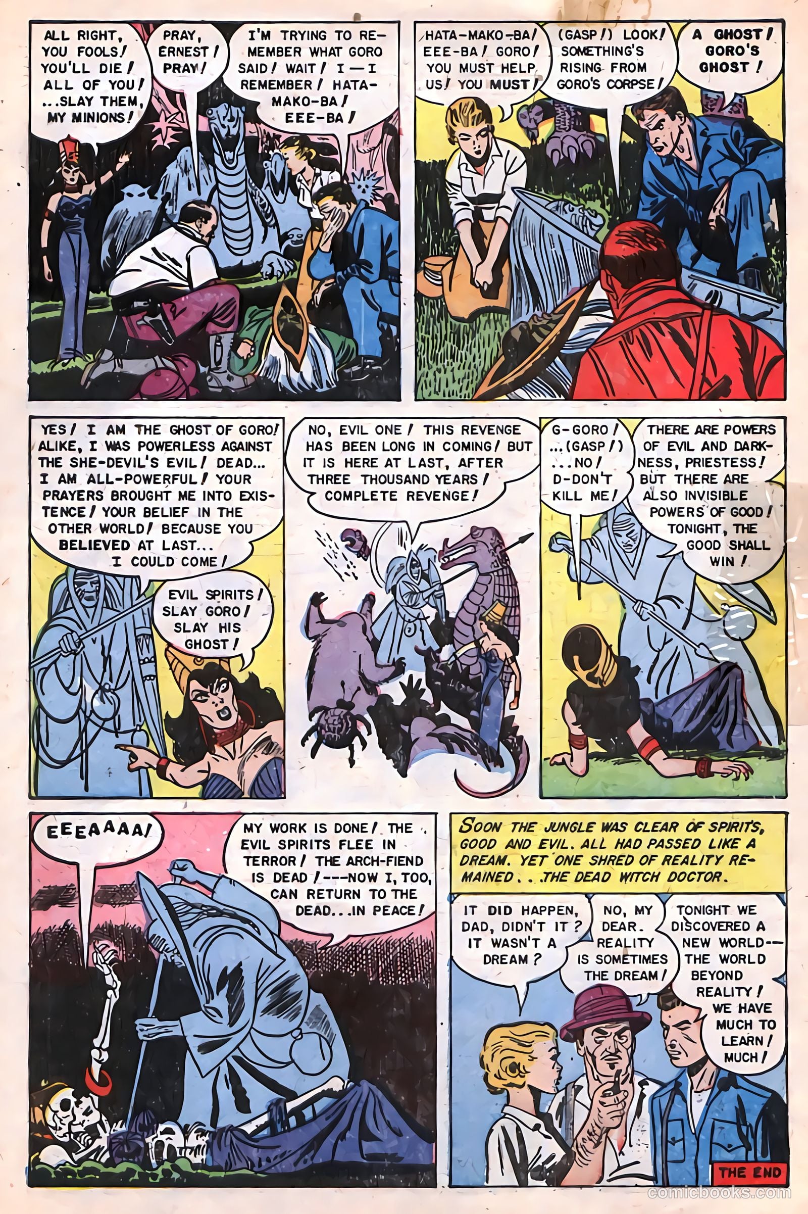 Web of Mystery #23 — page 34 of 36