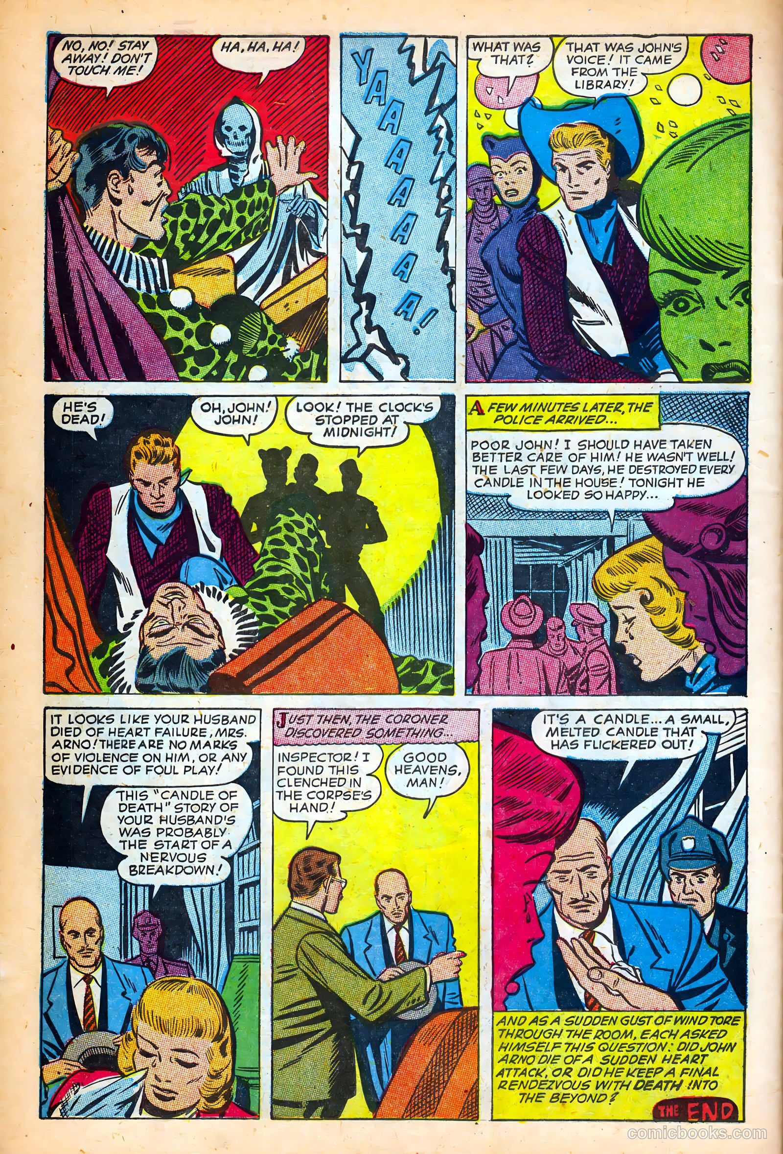 Web of Mystery #25 — page 34 of 36