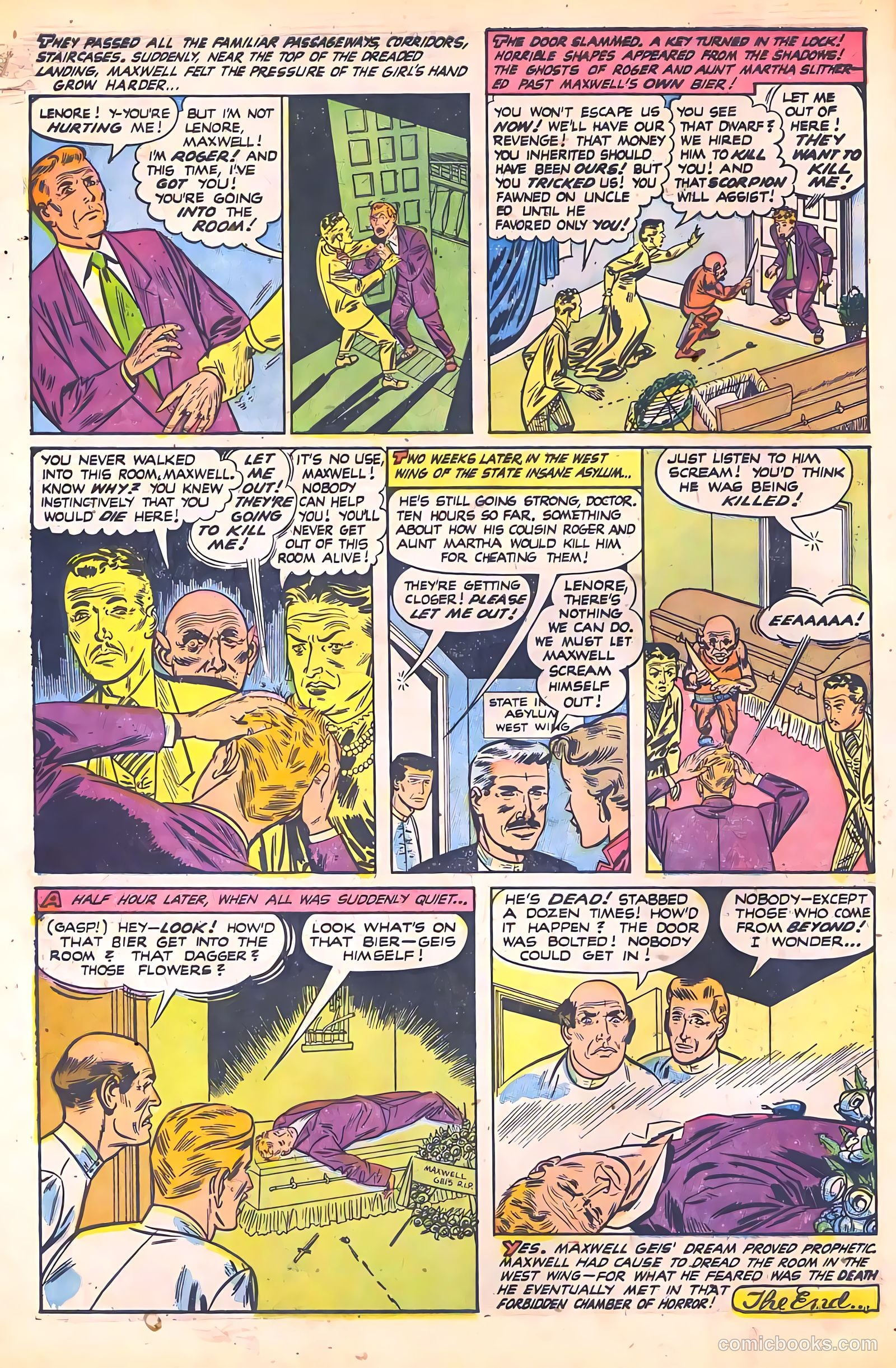 Web of Mystery #26 — page 34 of 36