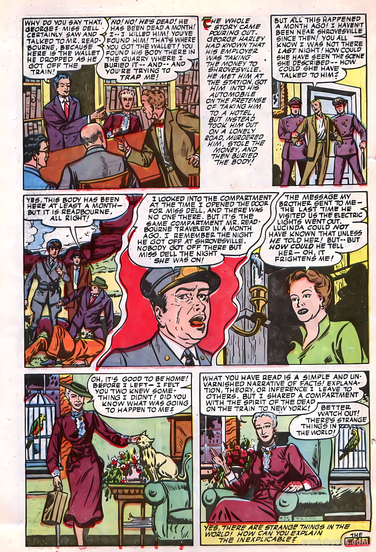 Web of Mystery #27 — page 34 of 36