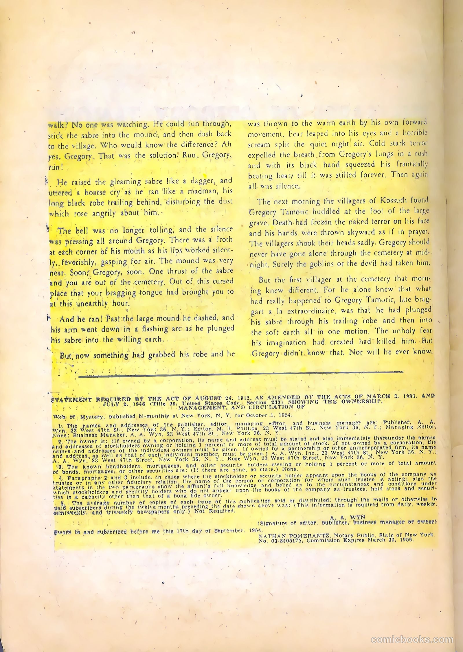 Web of Mystery #28 — page 24 of 36