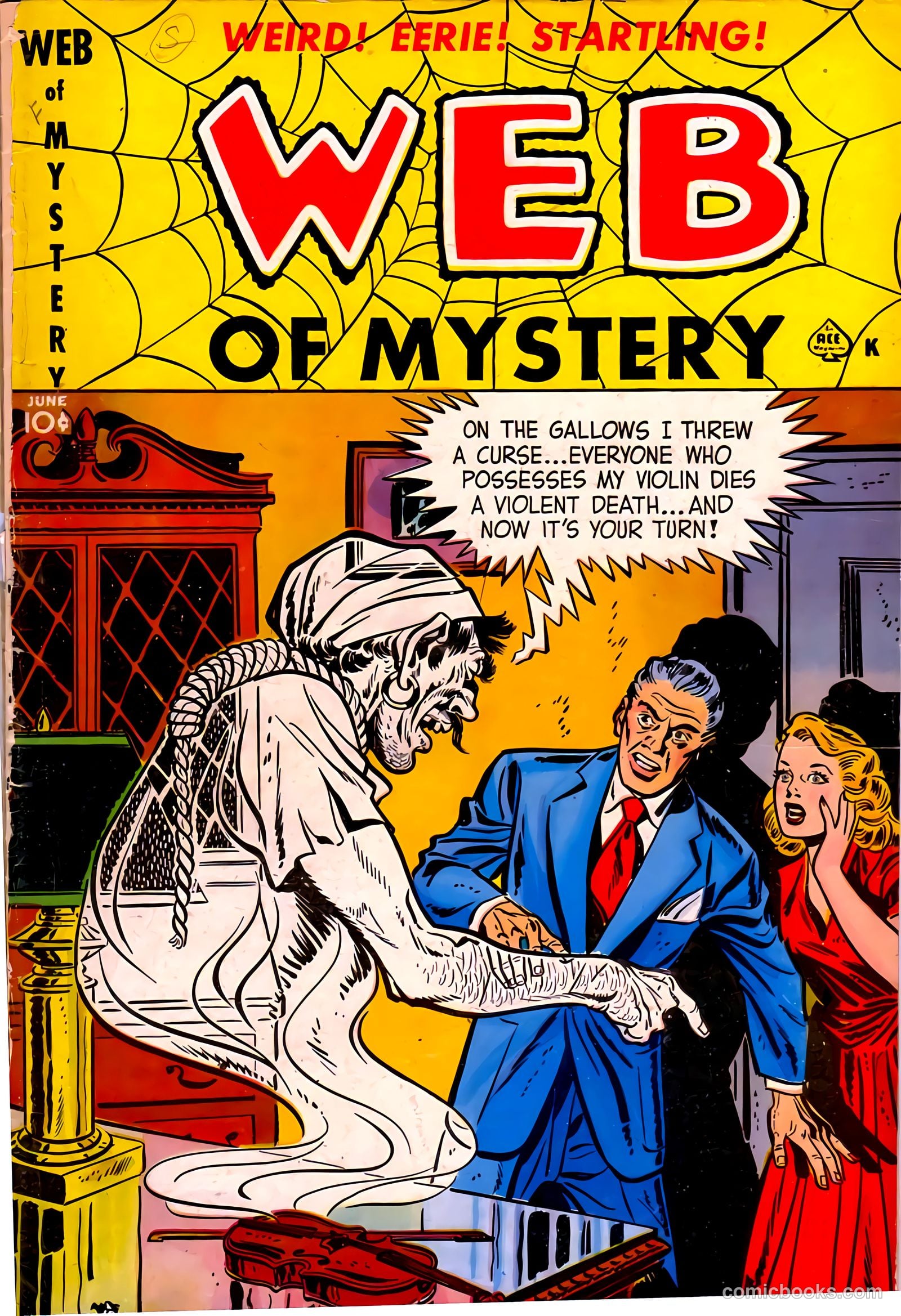 Web of Mystery #3 — page 1 of 36