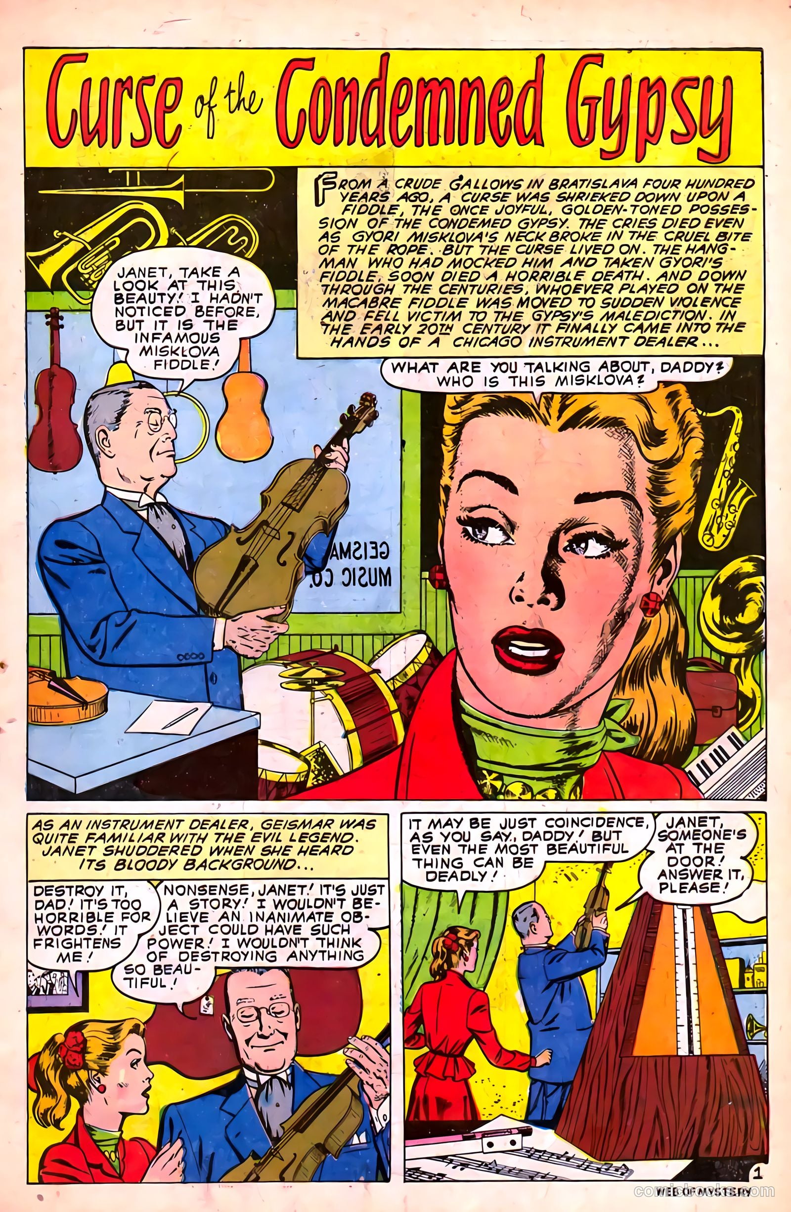 Web of Mystery #3 — page 3 of 36