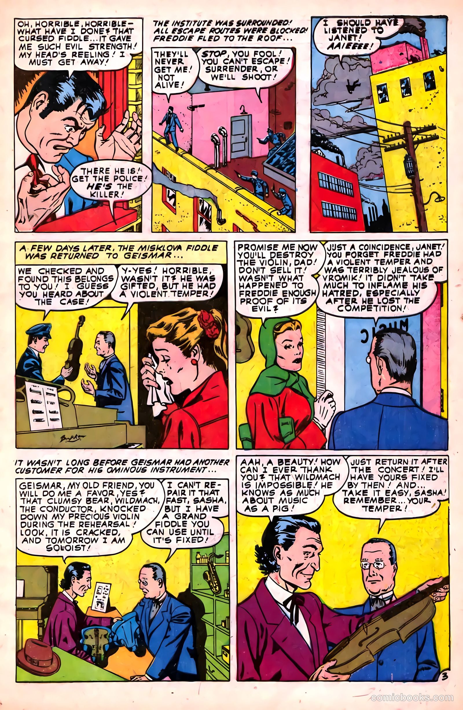 Web of Mystery #3 — page 5 of 36