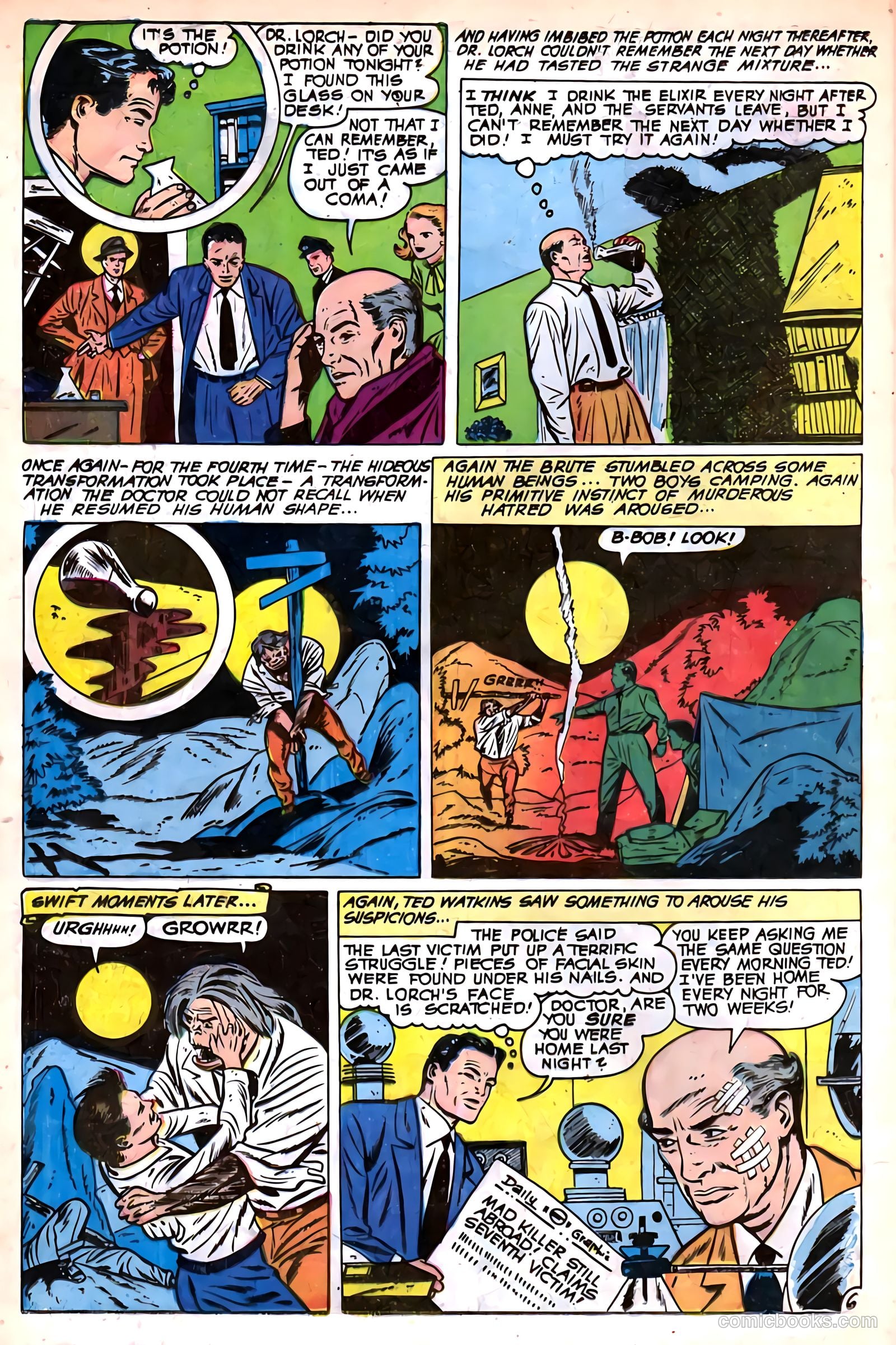Web of Mystery #3 — page 16 of 36