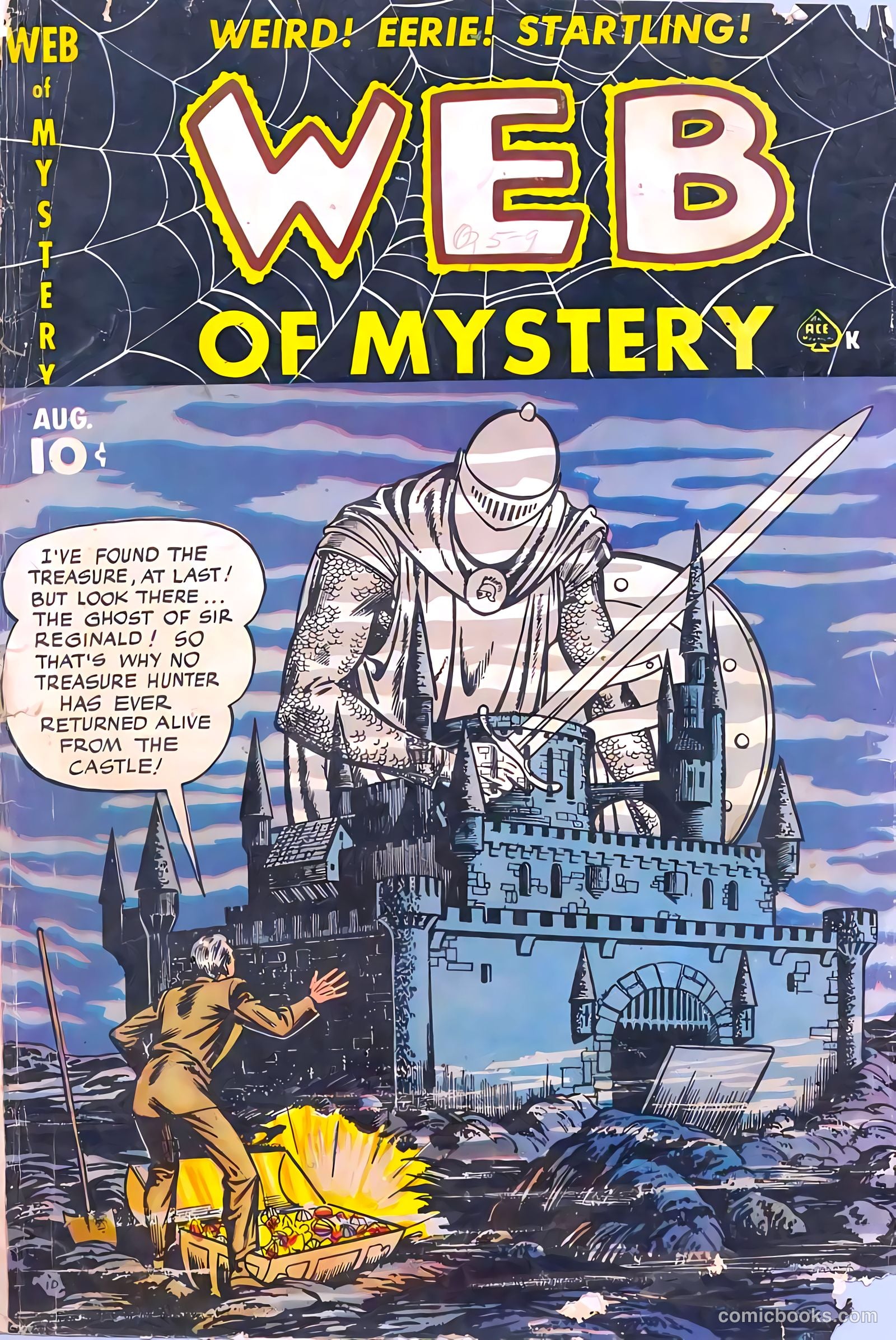 Web of Mystery #4 — page 1 of 36