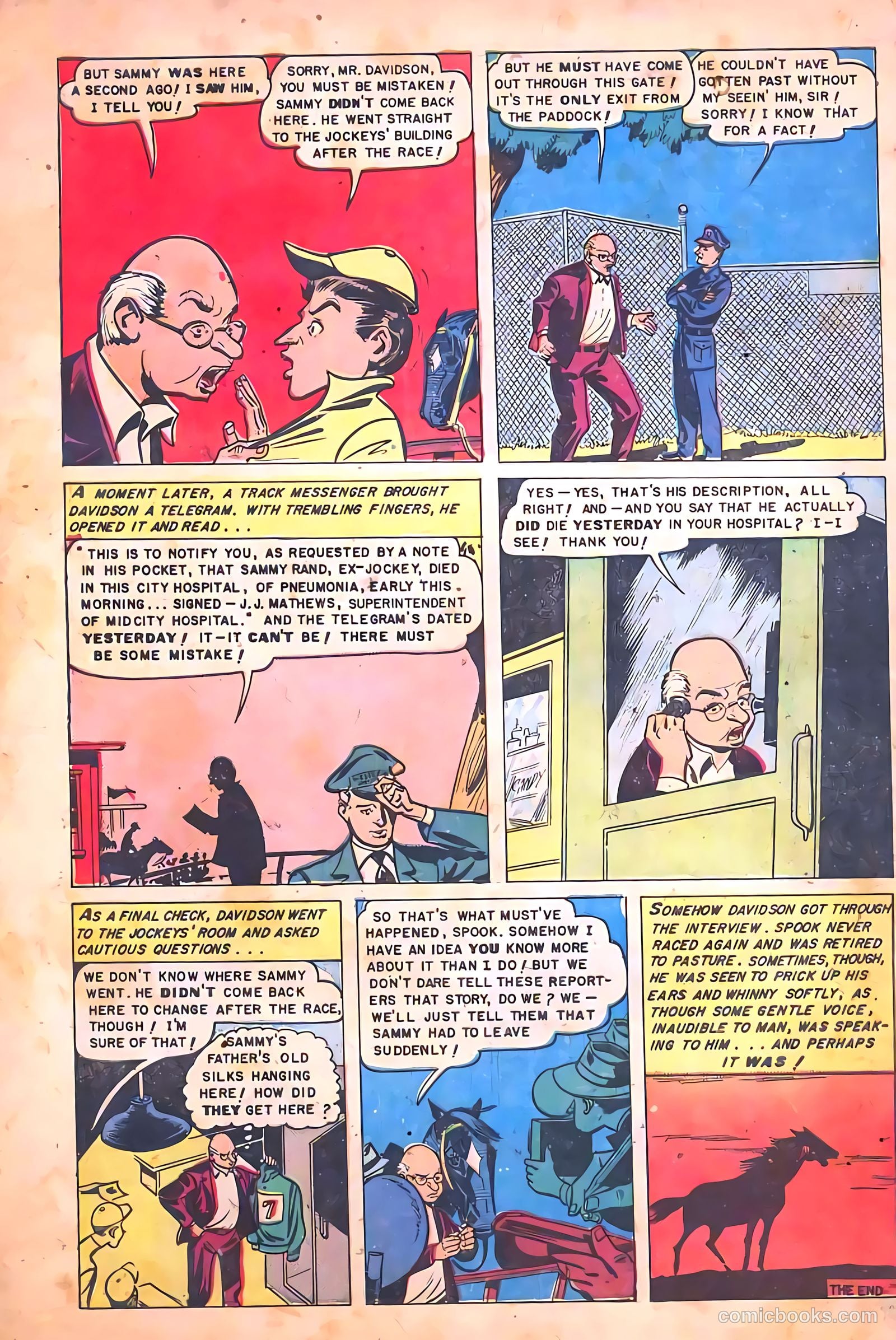 Web of Mystery #4 — page 34 of 36