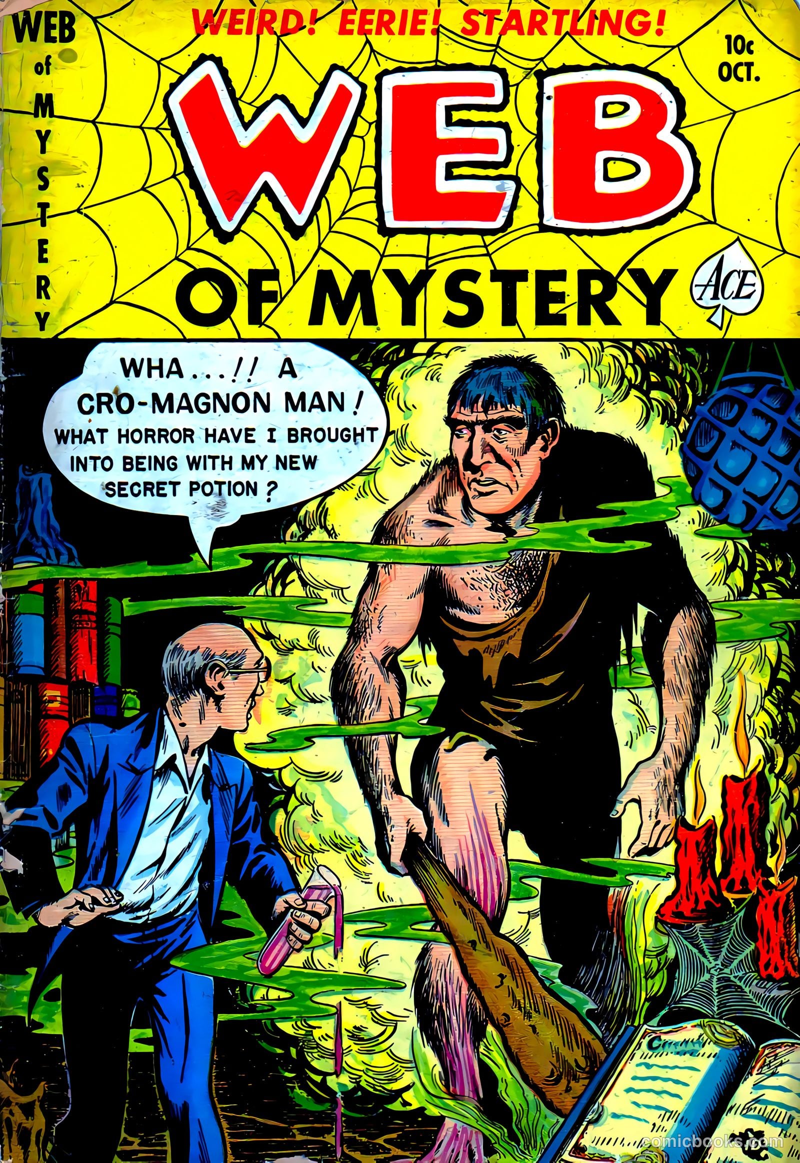 Web of Mystery #5 — page 1 of 36