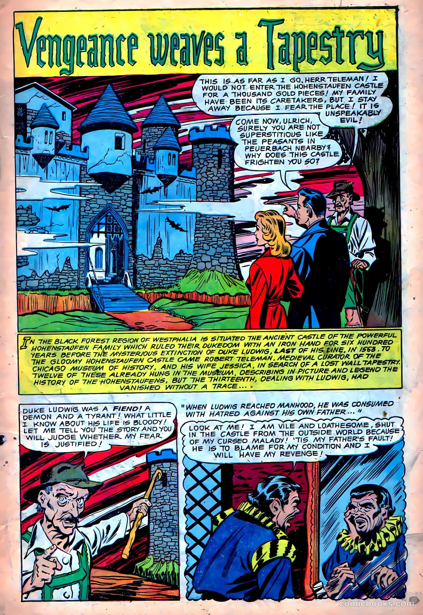 Web of Mystery #5 — page 3 of 36