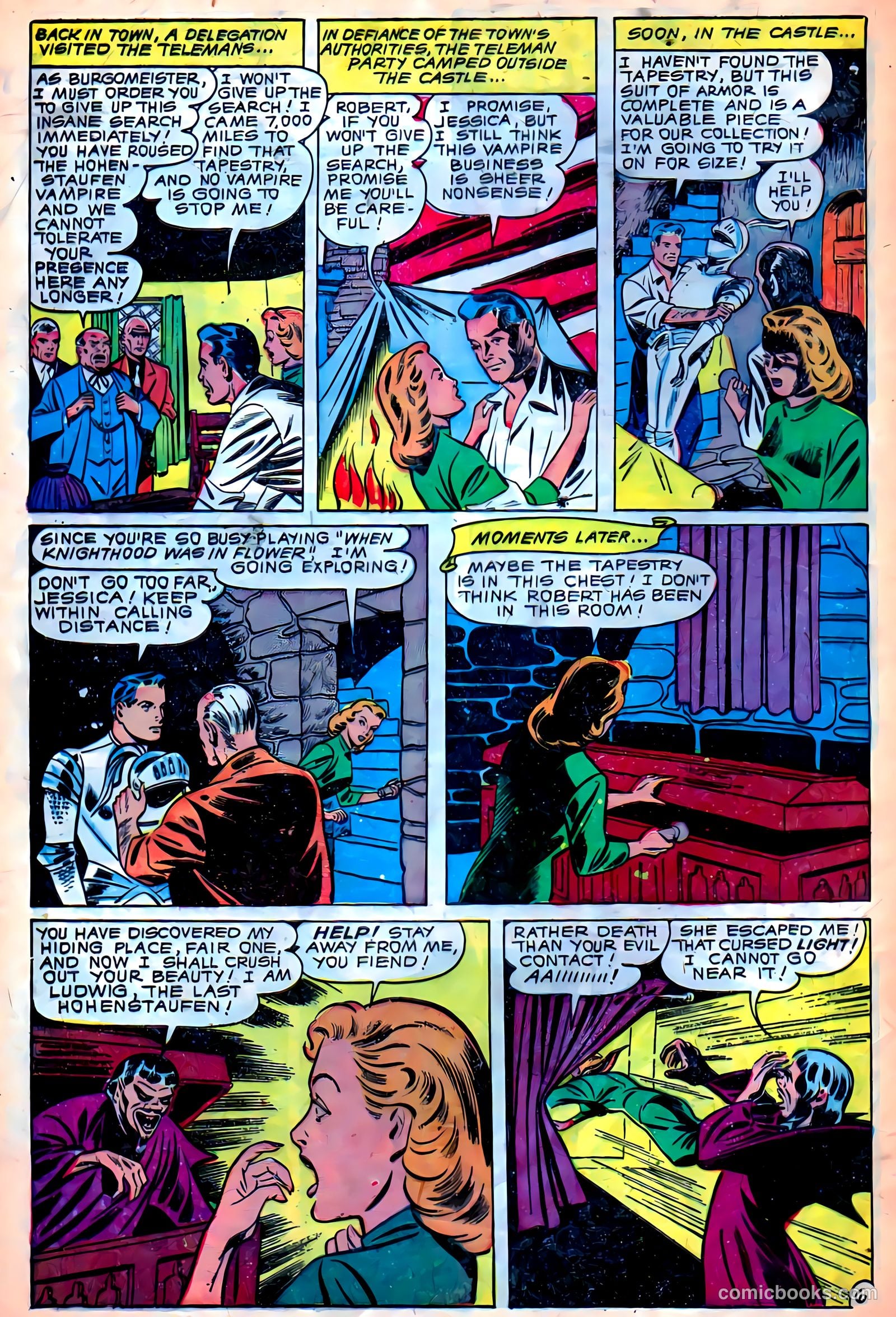 Web of Mystery #5 — page 8 of 36