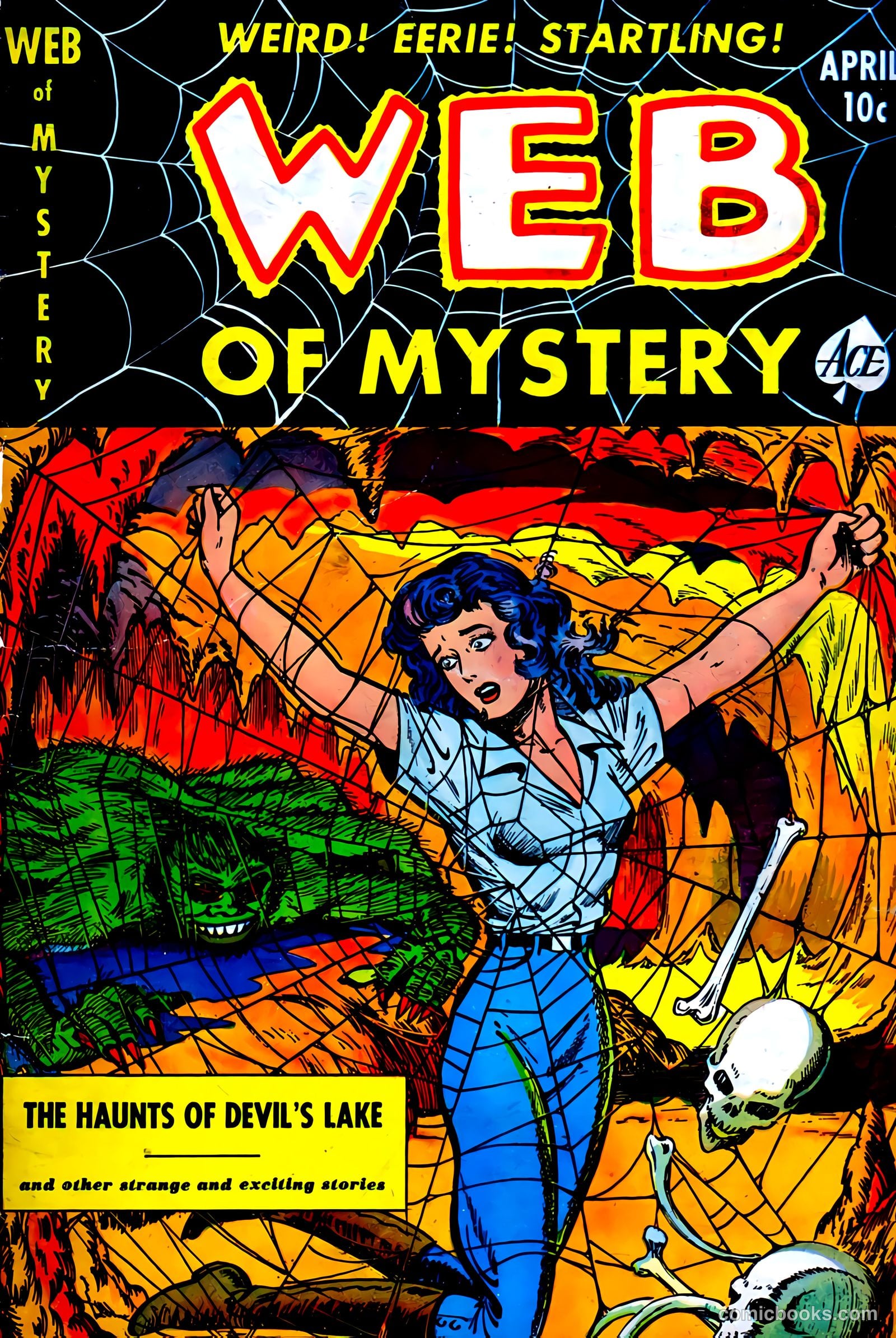 Web of Mystery #8 — page 1 of 36