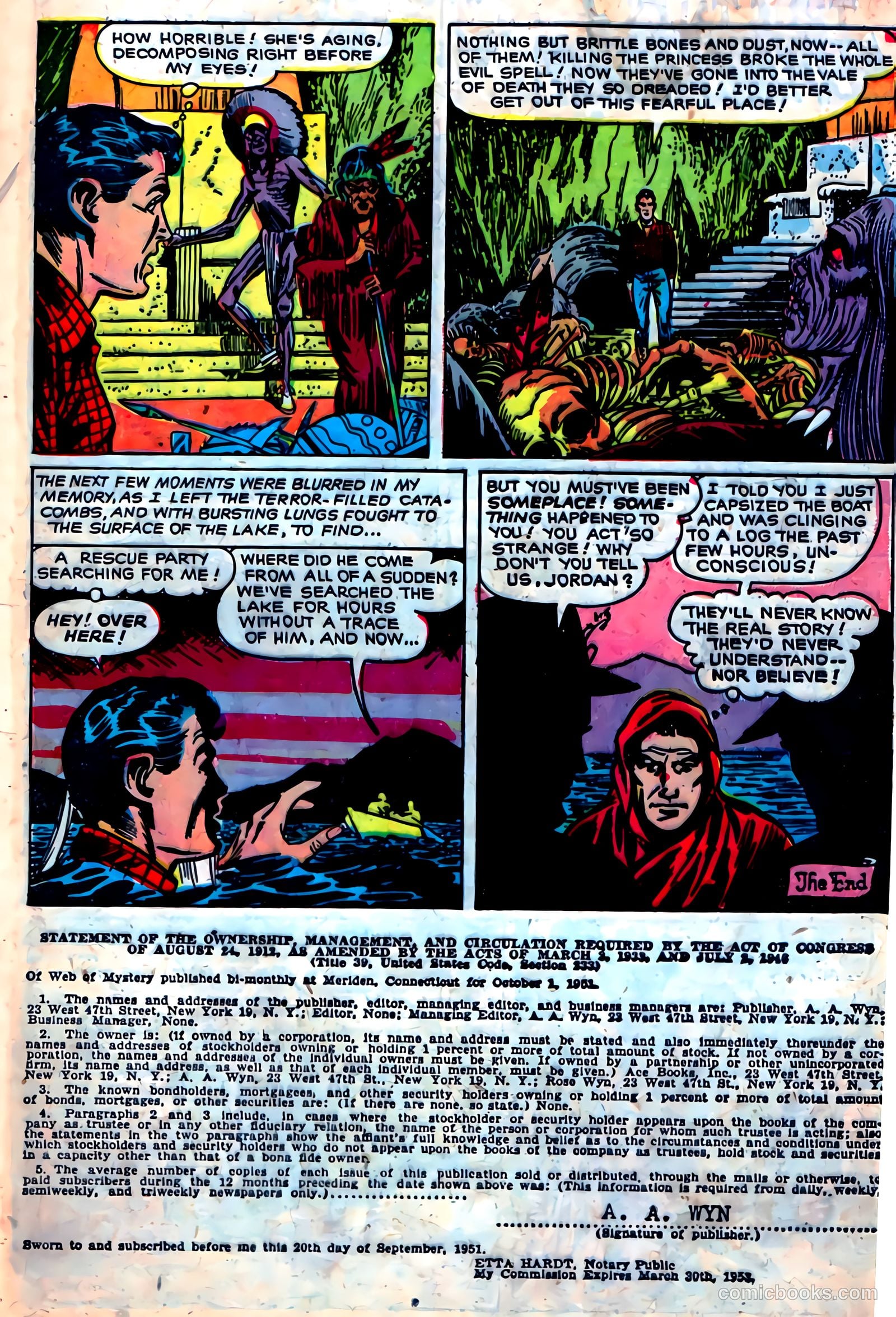 Web of Mystery #8 — page 9 of 36