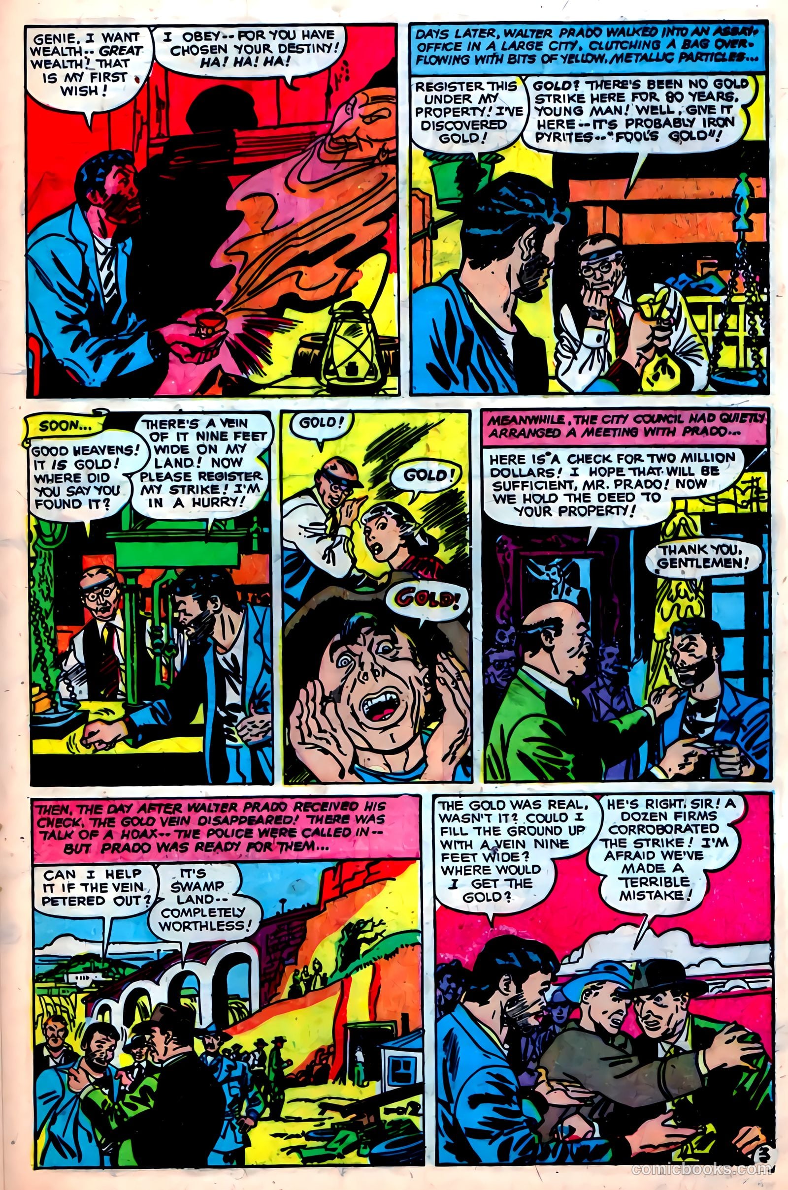 Web of Mystery #8 — page 21 of 36