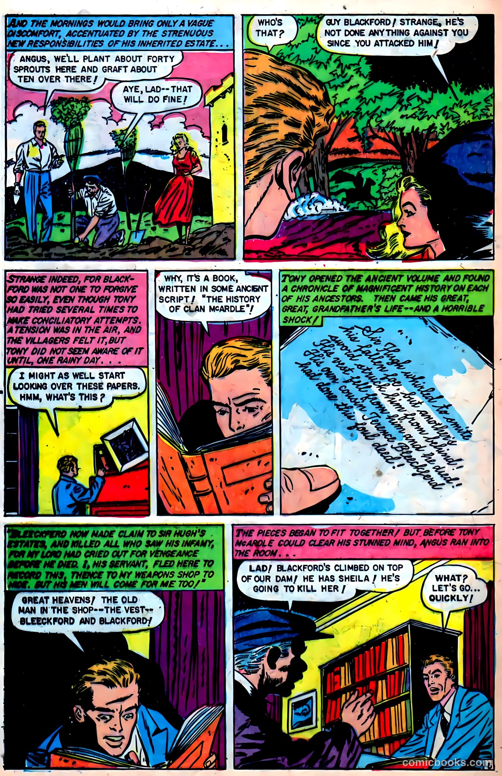 Web of Mystery #8 — page 32 of 36