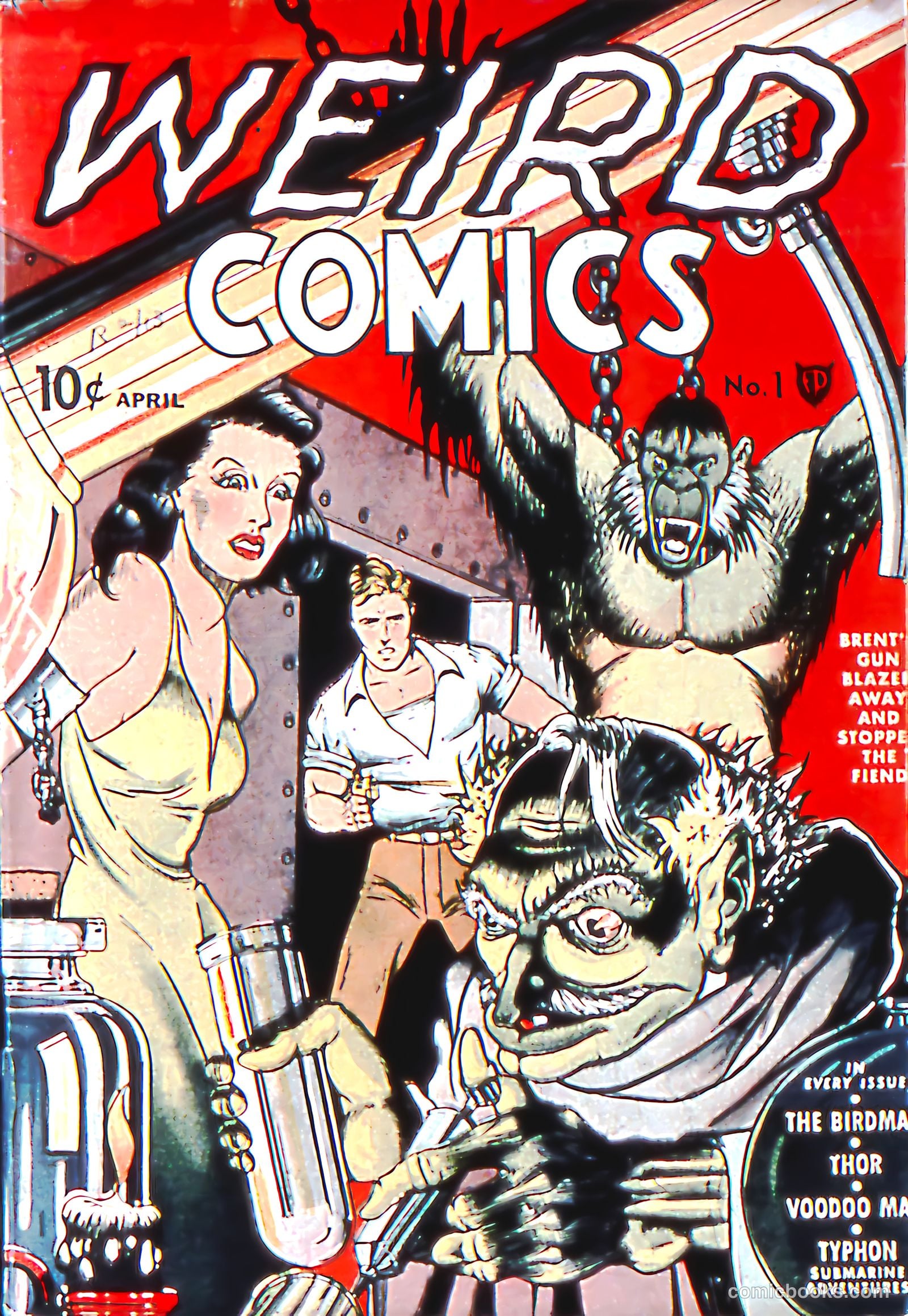 Weird Comics #1 — page 1 of 66