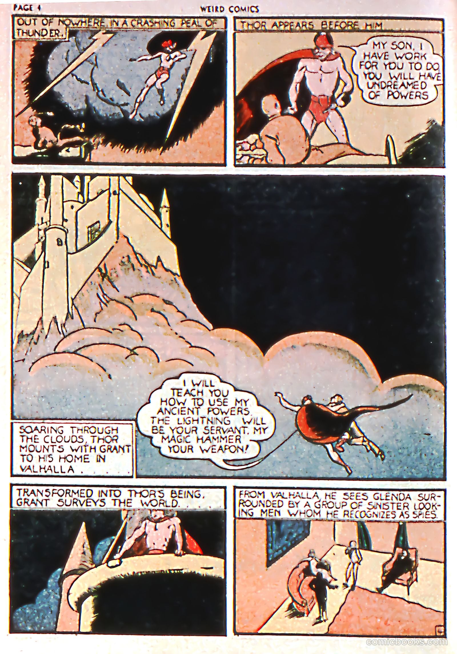 Weird Comics #1 — page 6 of 66