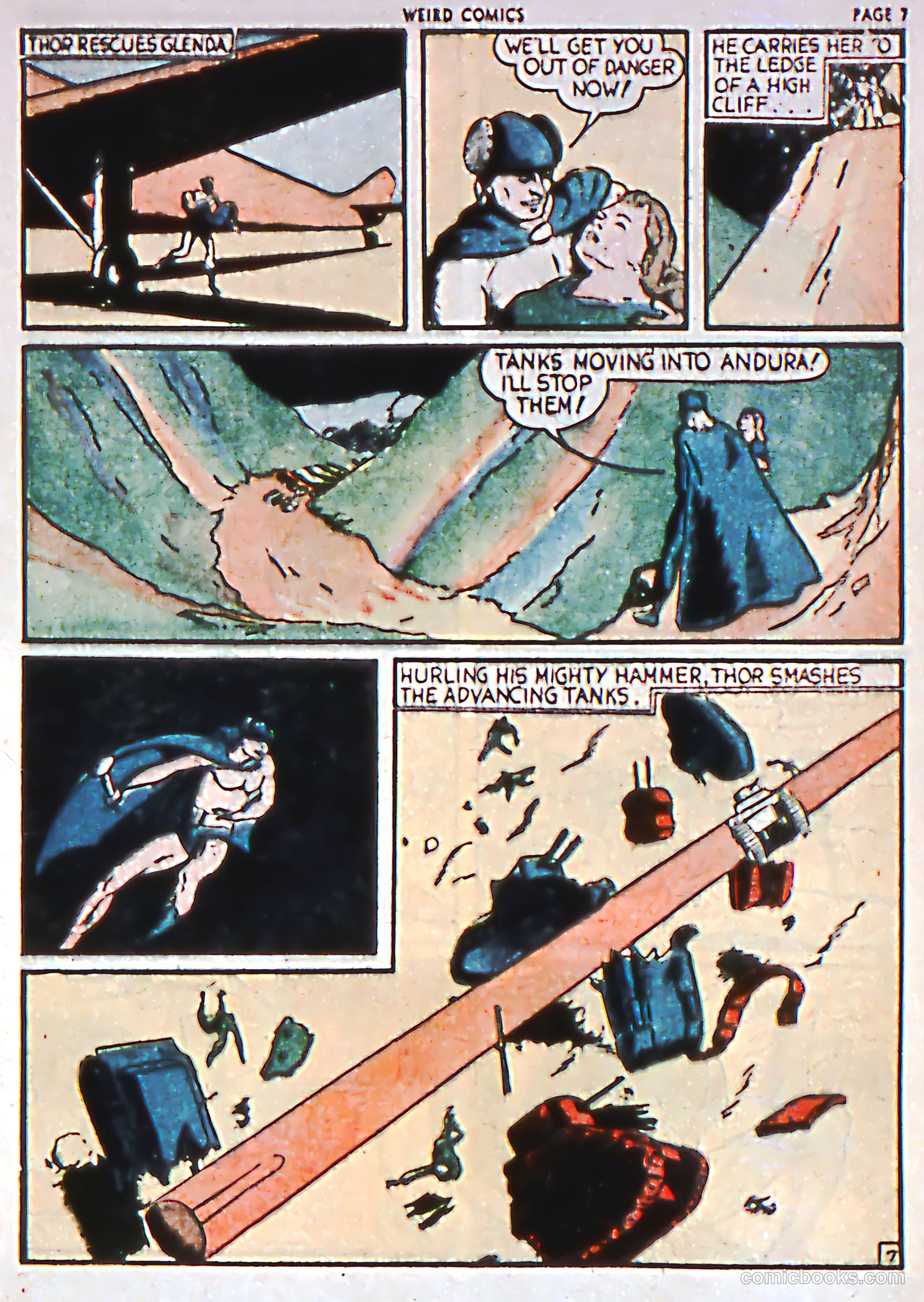 Weird Comics #1 — page 9 of 66
