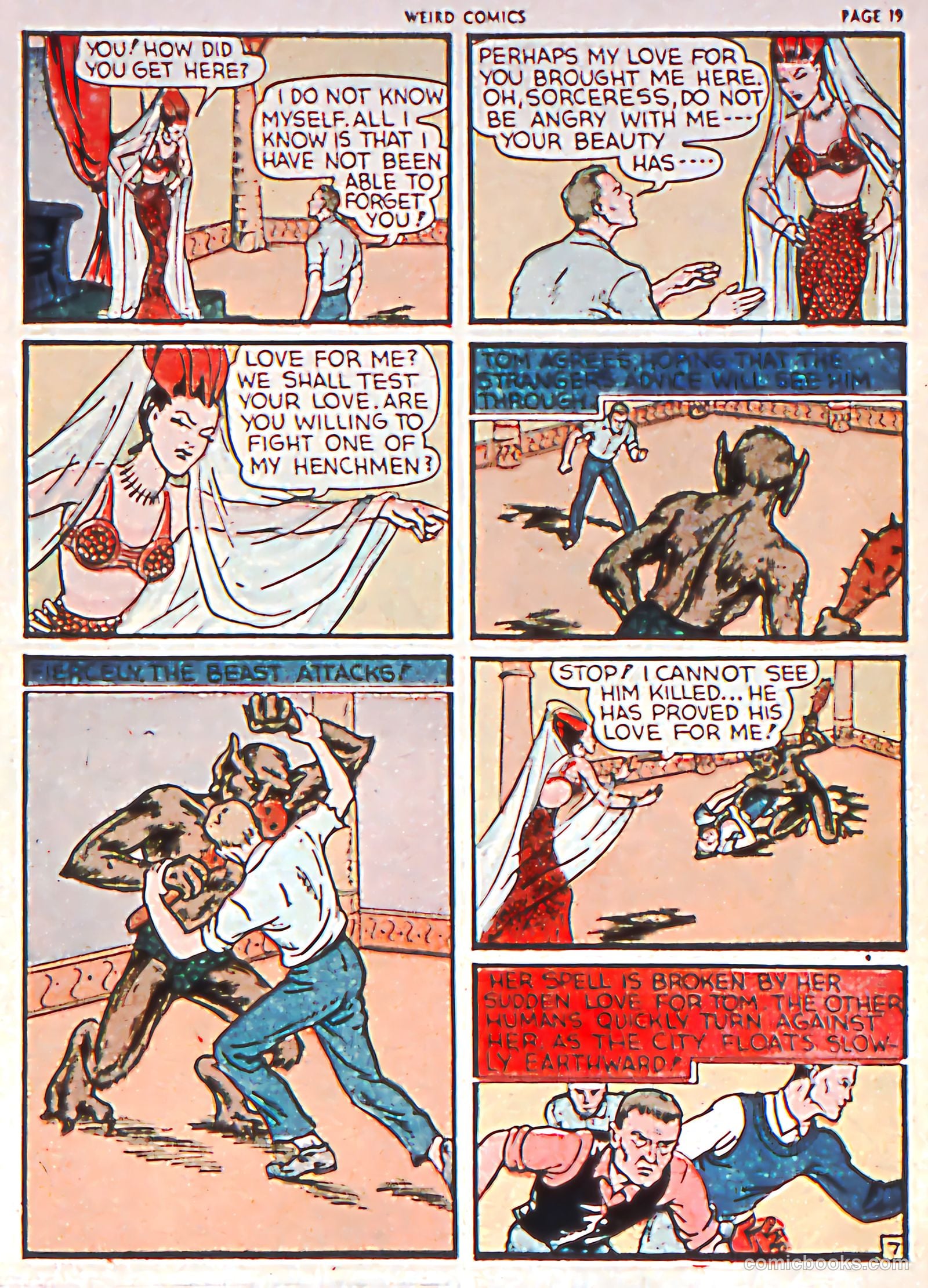Weird Comics #1 — page 19 of 66
