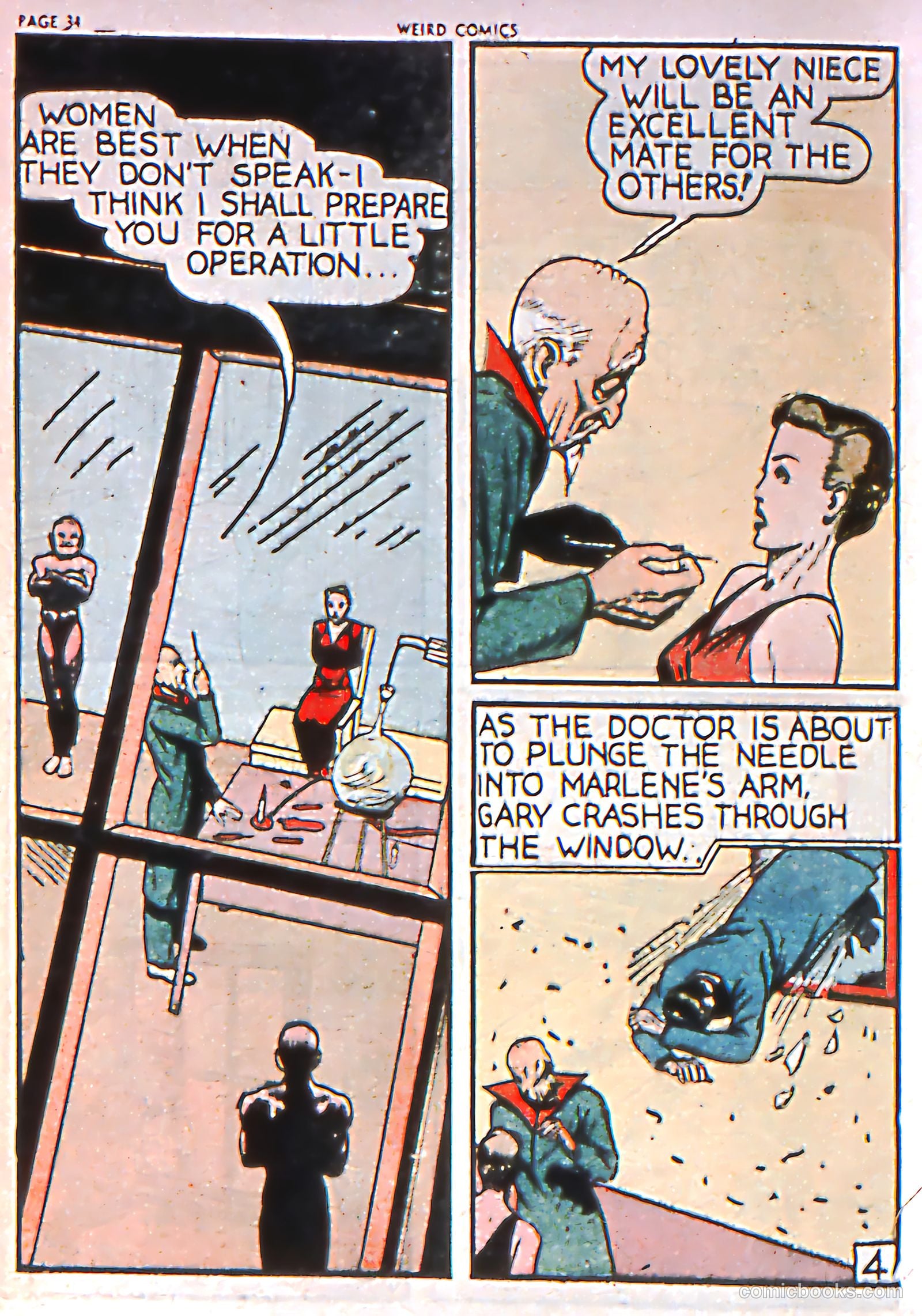 Weird Comics #1 — page 34 of 66
