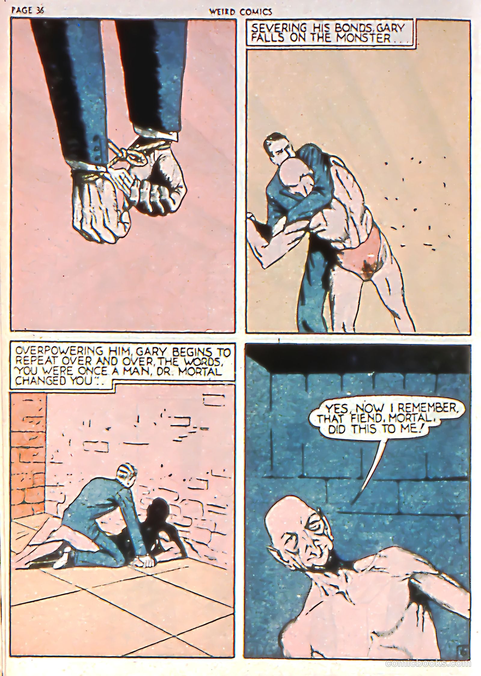 Weird Comics #1 — page 36 of 66