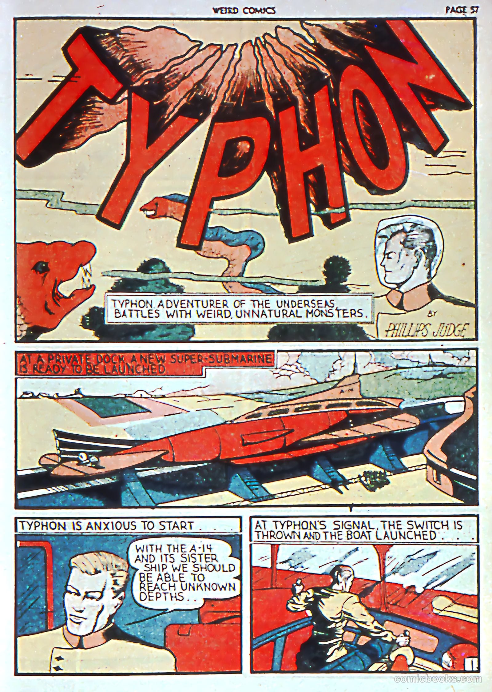 Weird Comics #1 — page 57 of 66