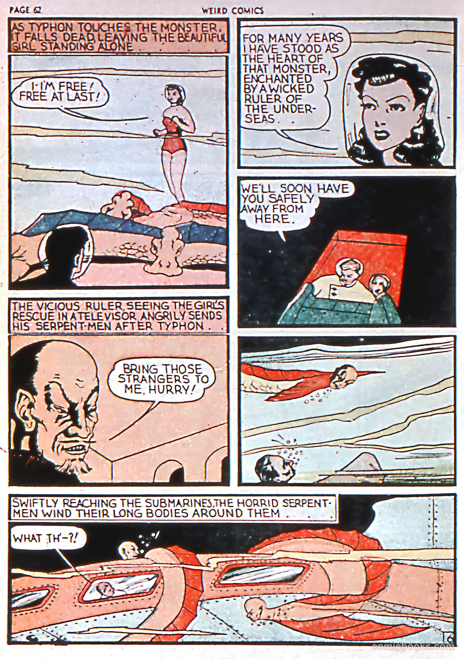 Weird Comics #1 — page 62 of 66