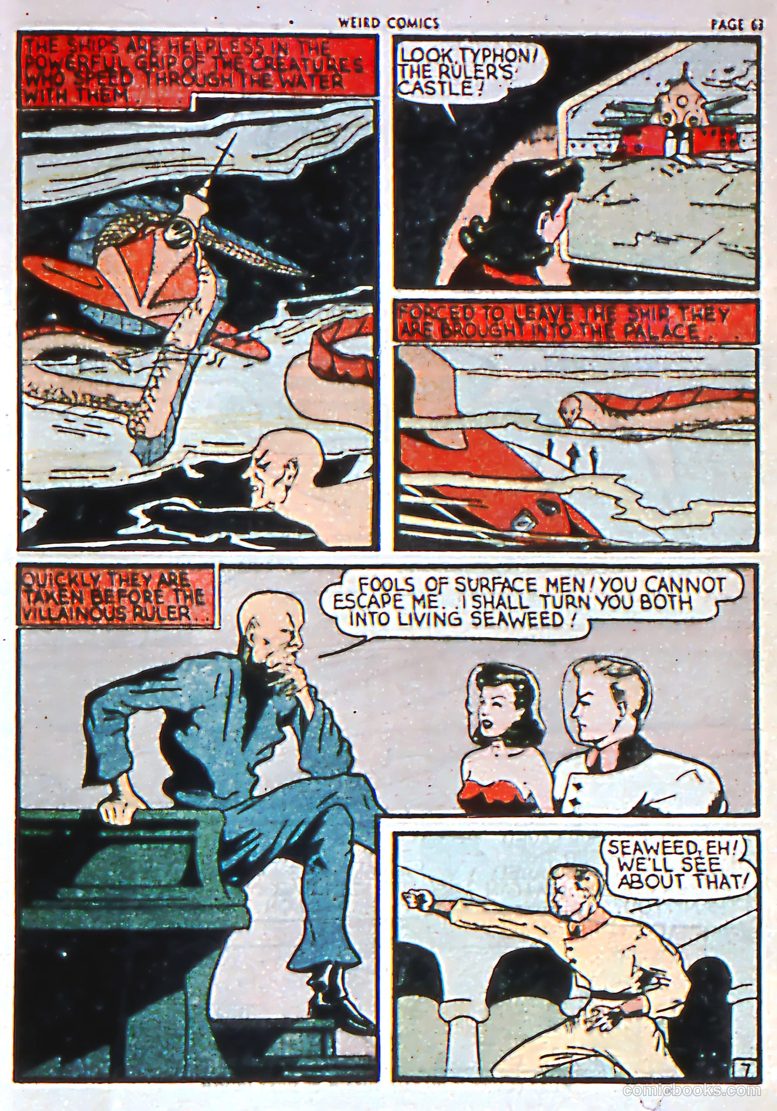 Weird Comics #1 — page 63 of 66