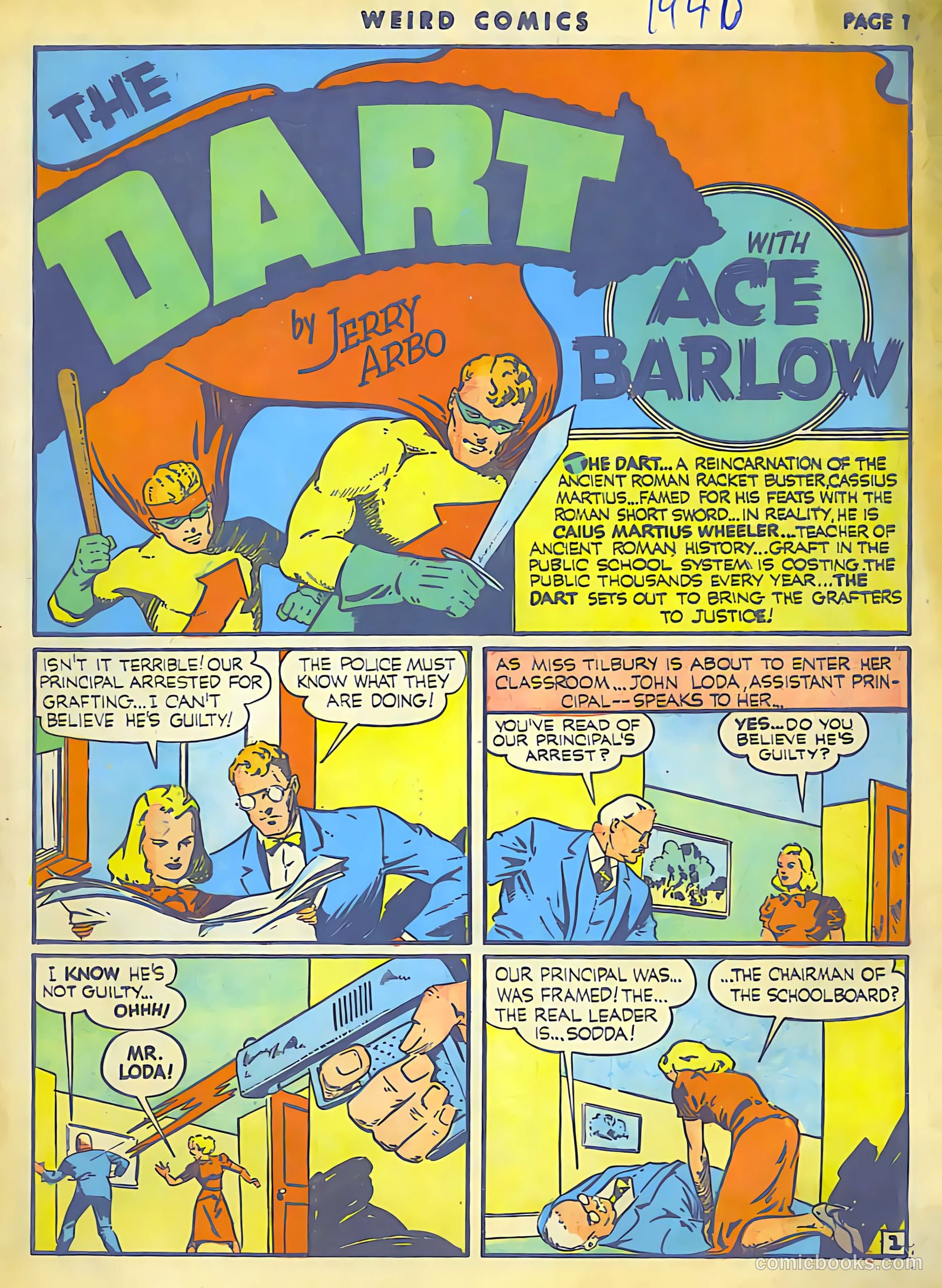 Weird Comics #10 — page 2 of 60