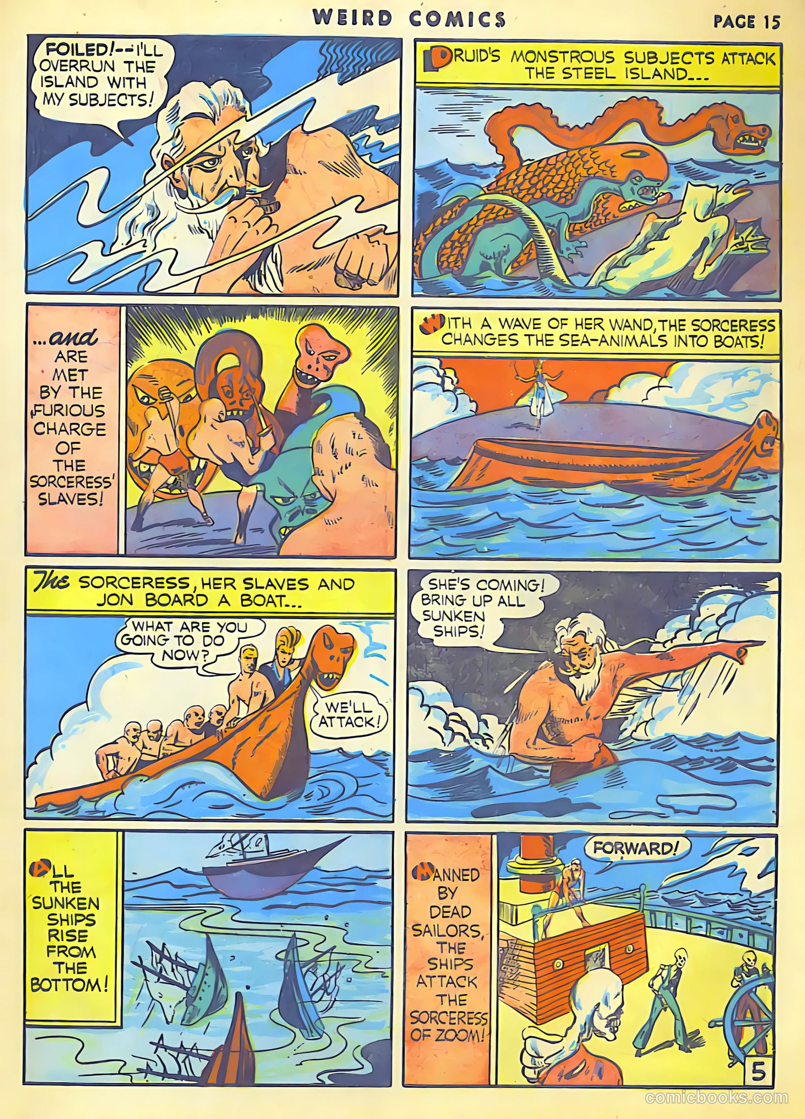 Weird Comics #10 — page 16 of 60