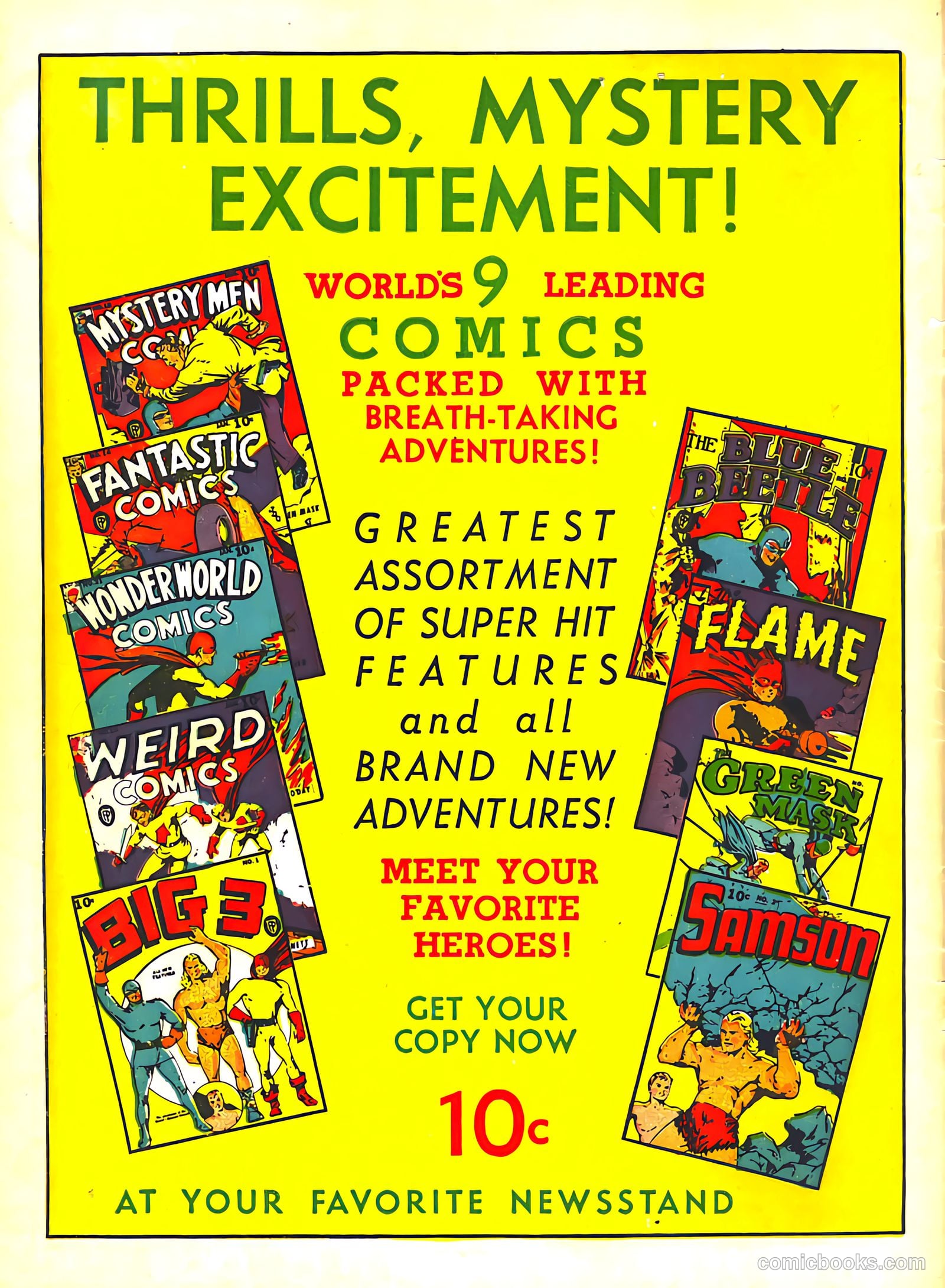 Weird Comics #10 — page 60 of 60