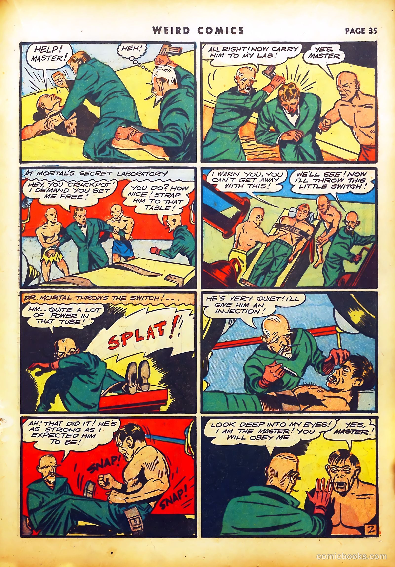 Weird Comics #12 — page 36 of 67