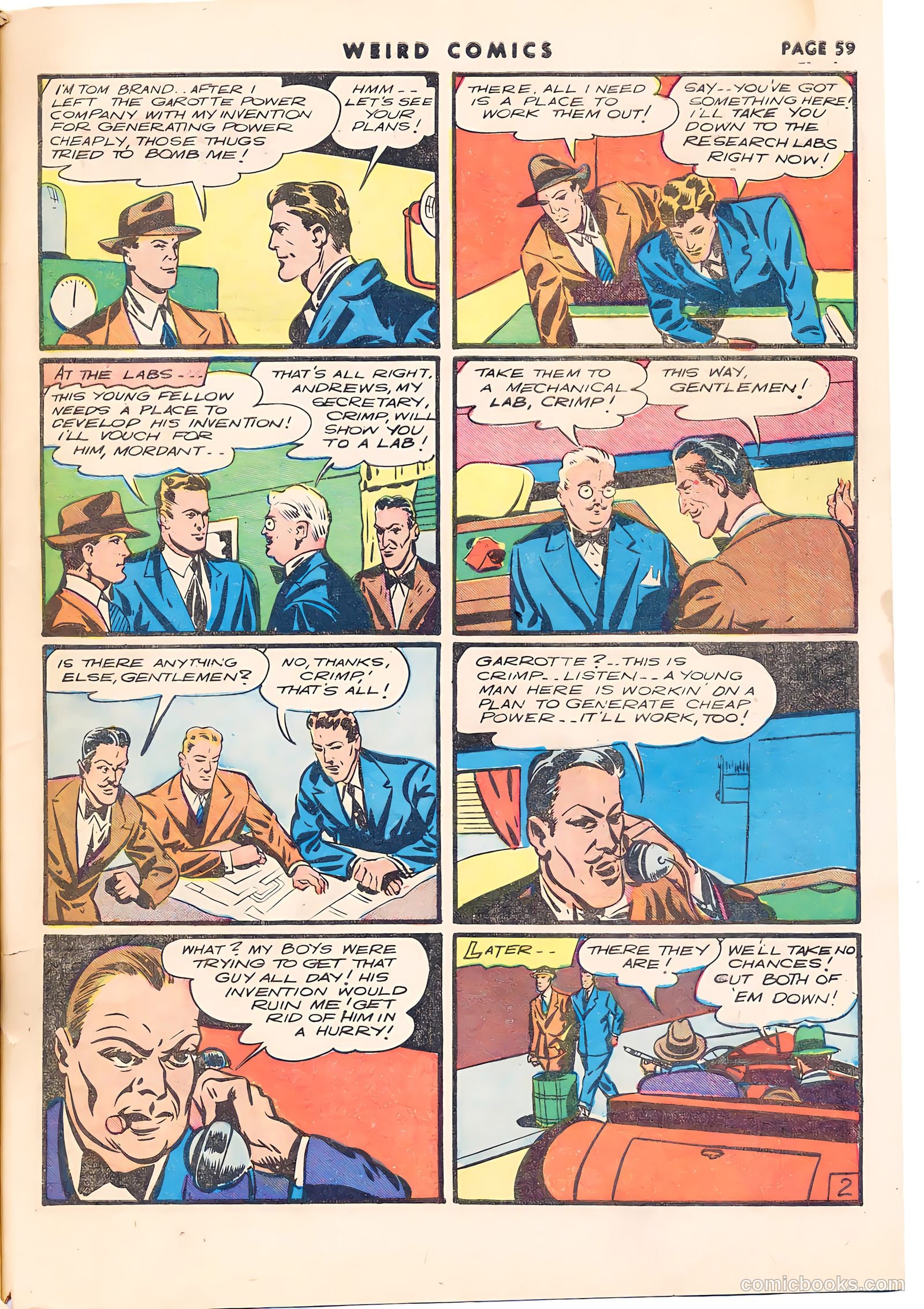 Weird Comics #13 — page 60 of 67