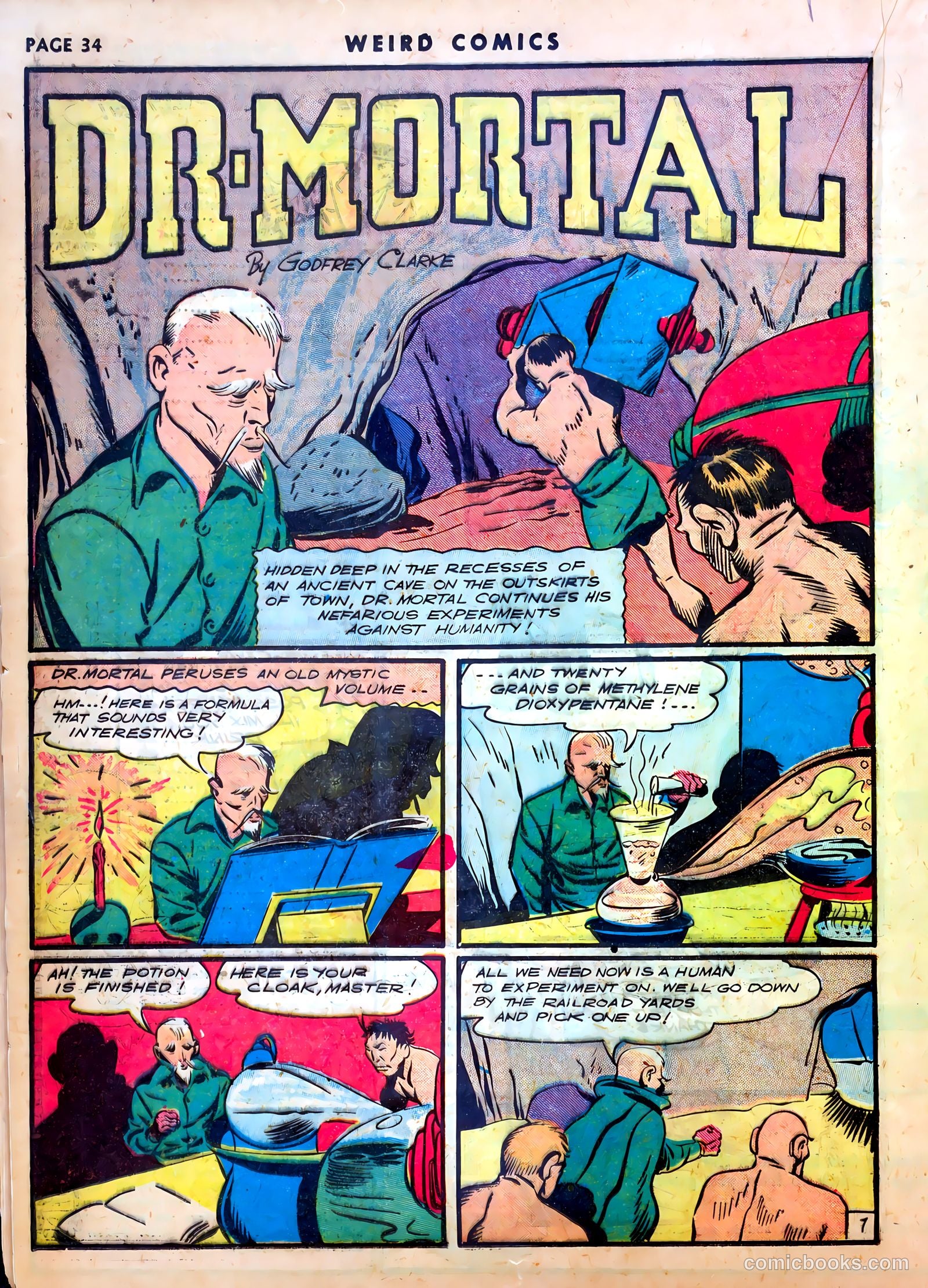 Weird Comics #15 — page 35 of 67