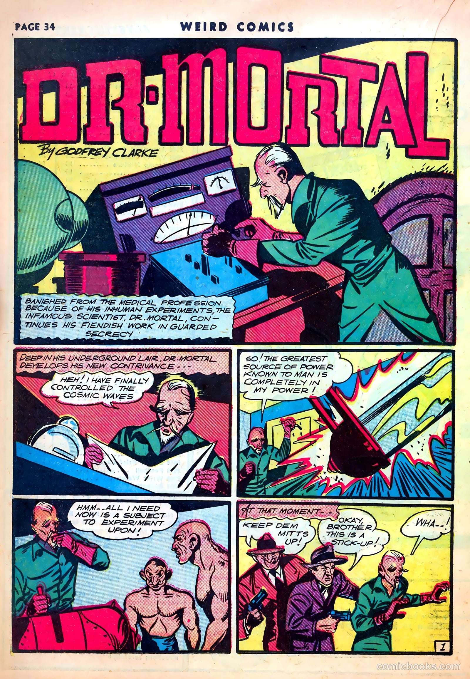 Weird Comics #16 — page 35 of 67