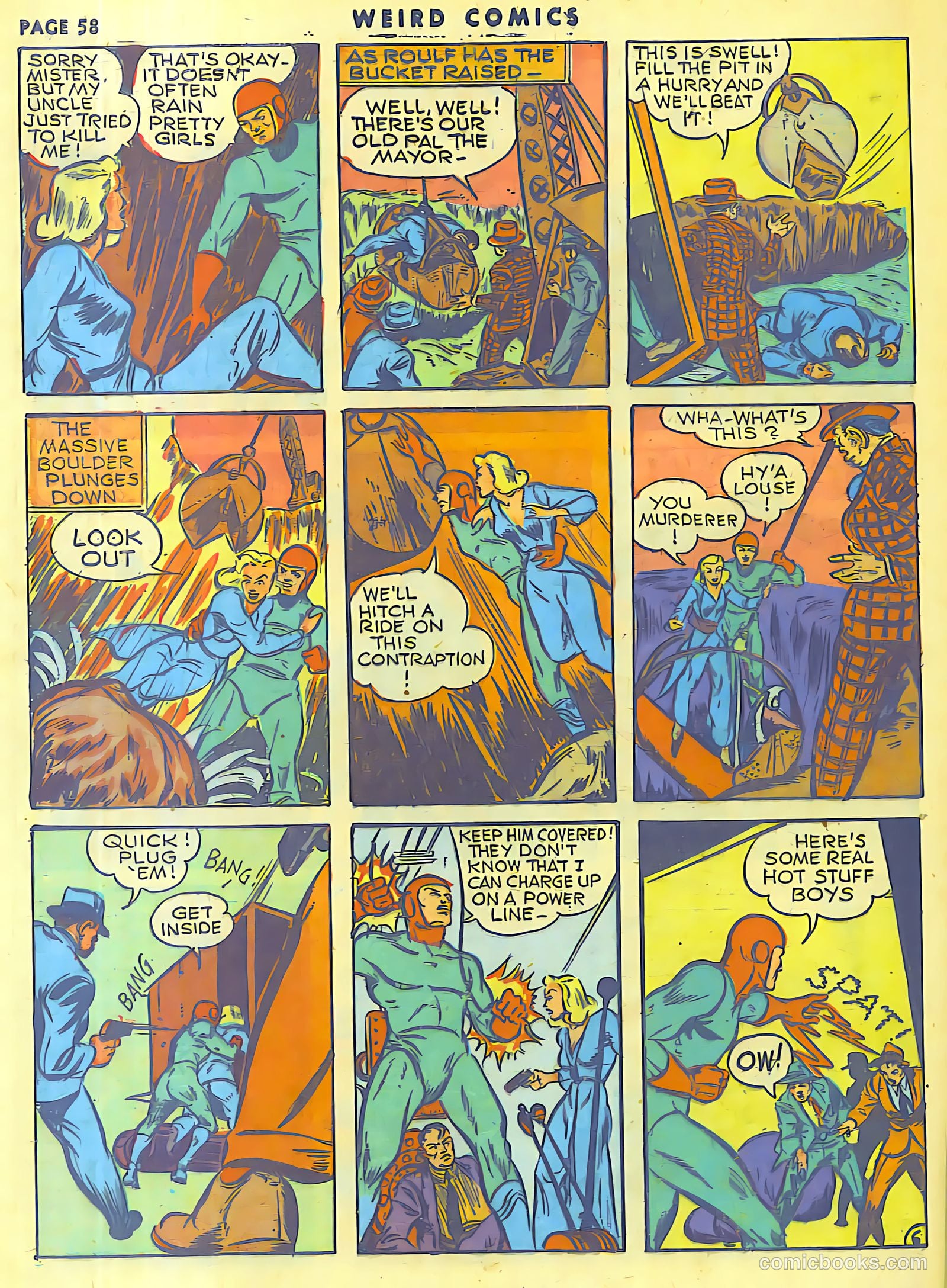 Weird Comics #17 — page 57 of 63